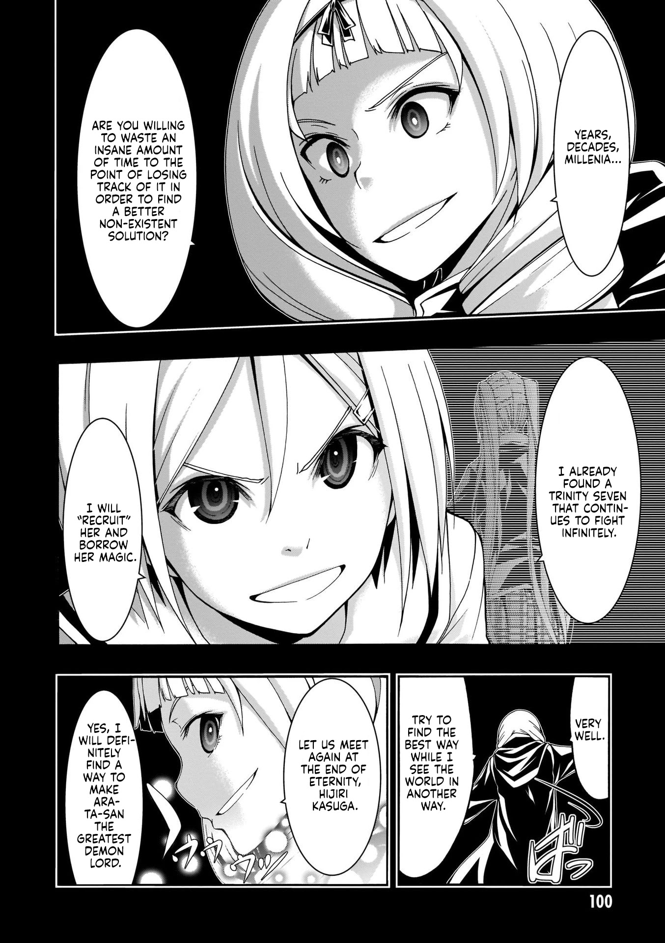 Trinity Seven: 7-Nin no Mahoutsukai Chapter 106 page 17 - Chapter 106: Missing Memory & Girl's Precious