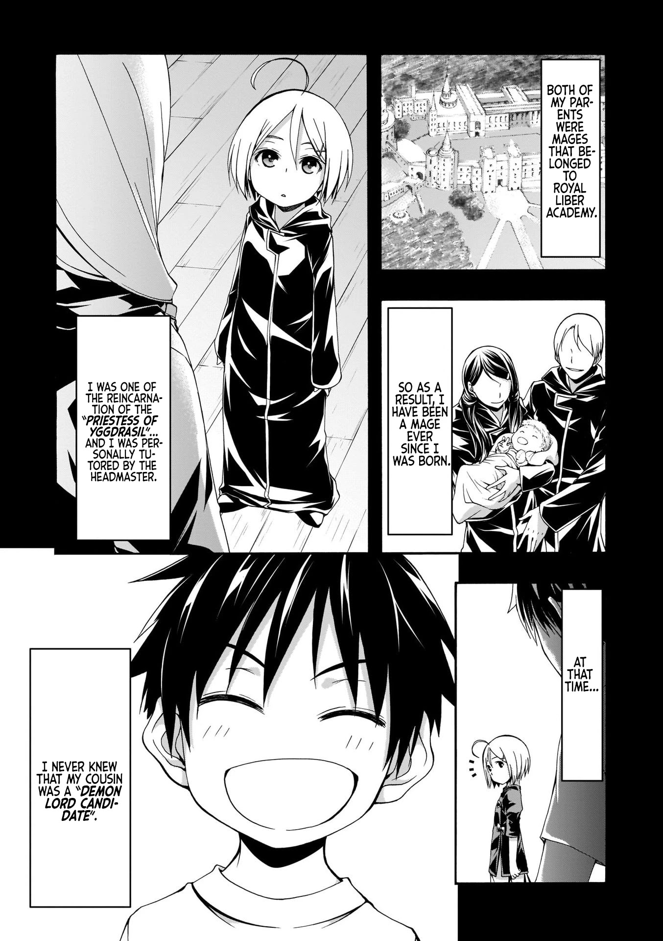 Trinity Seven: 7-Nin no Mahoutsukai Chapter 106 page 4 - Chapter 106: Missing Memory & Girl's Precious