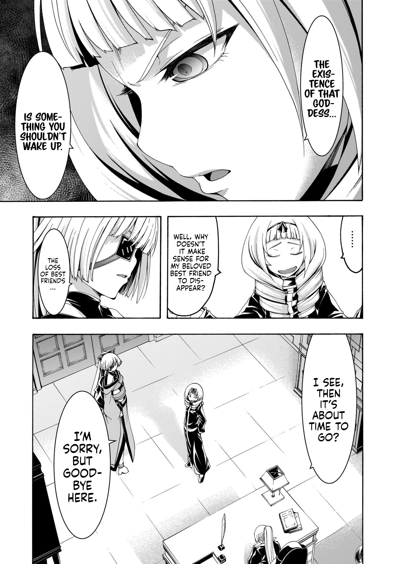 Trinity Seven: 7-Nin no Mahoutsukai Chapter 108 page 12 - Chapter 108: Heartbreak & Educational Policy