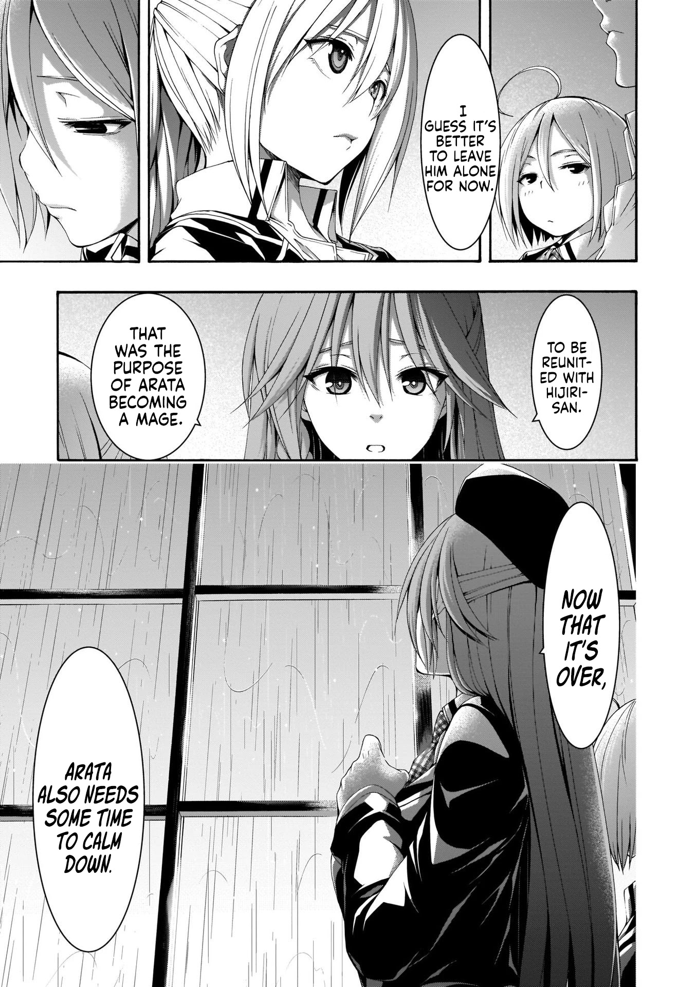 Trinity Seven: 7-Nin no Mahoutsukai Chapter 108 page 6 - Chapter 108: Heartbreak & Educational Policy