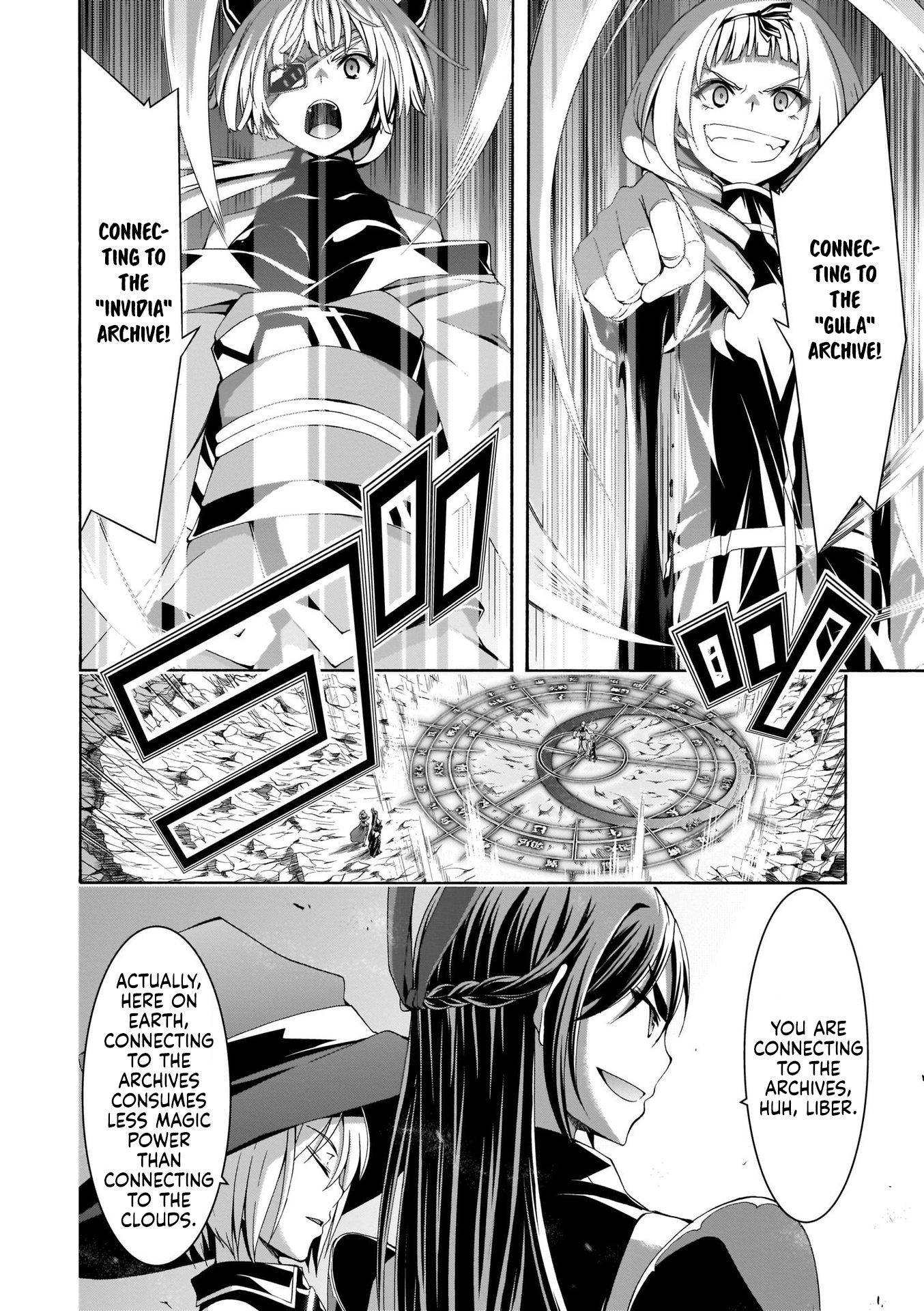 Trinity Seven: 7-Nin no Mahoutsukai Chapter 109 page 14 - Chapter 109: Battle of the Extreme Light and Archbishop
