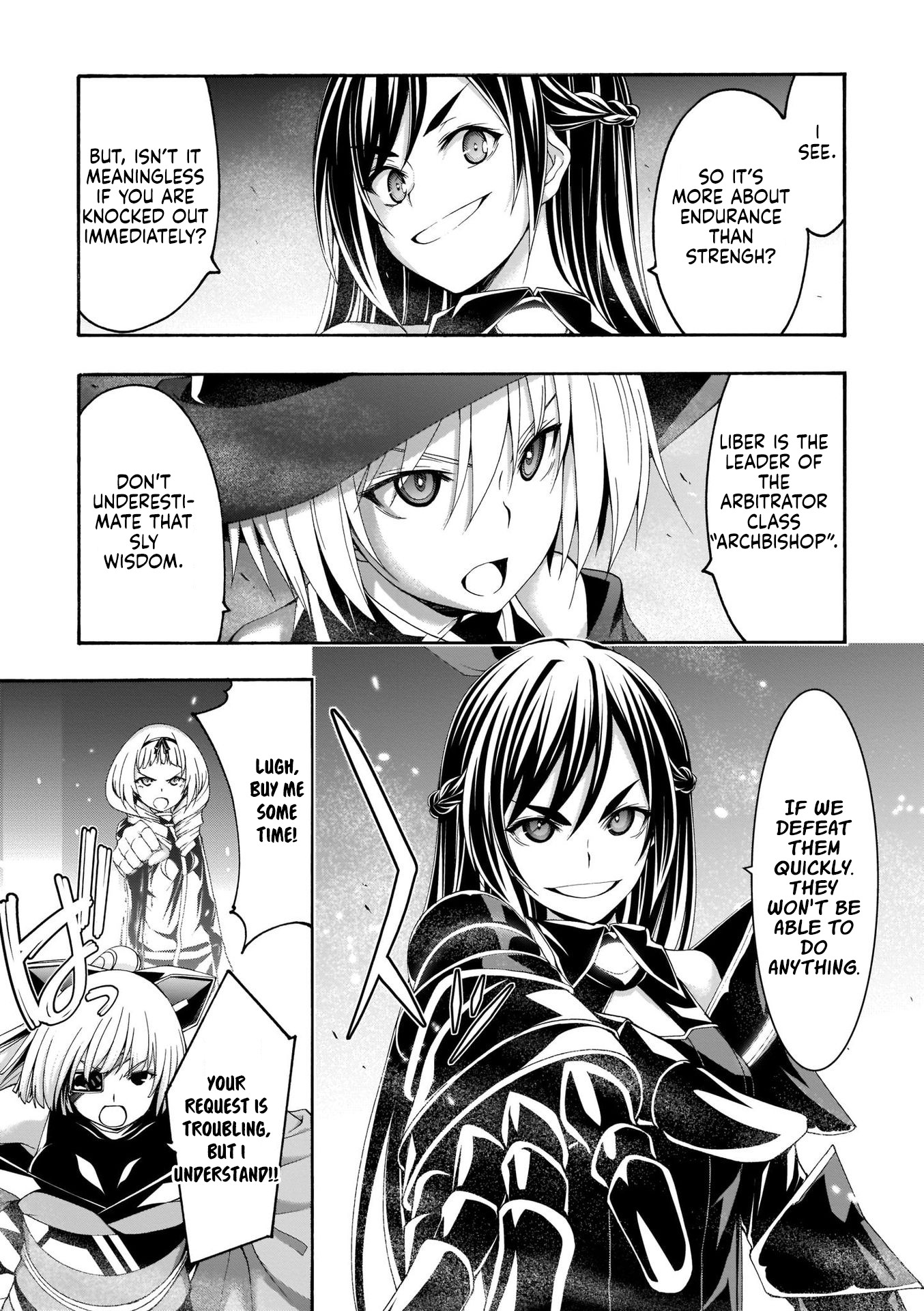 Trinity Seven: 7-Nin no Mahoutsukai Chapter 109 page 15 - Chapter 109: Battle of the Extreme Light and Archbishop