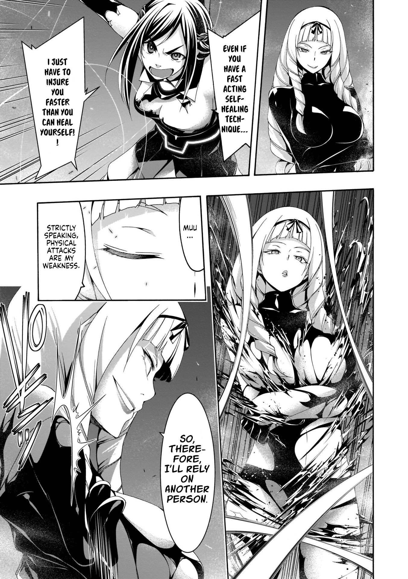 Trinity Seven: 7-Nin no Mahoutsukai Chapter 110 page 10 - Chapter 110: The War for Hijiri and Goddess's Identity