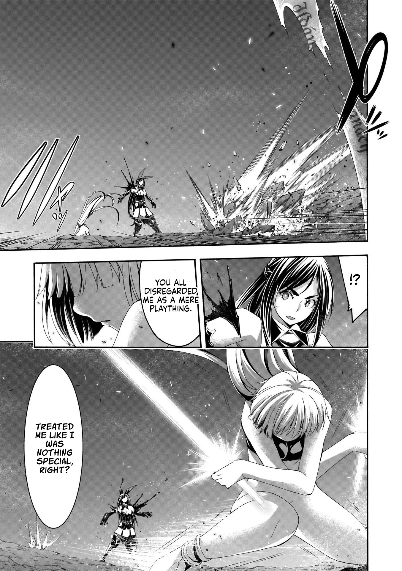Trinity Seven: 7-Nin no Mahoutsukai Chapter 110 page 12 - Chapter 110: The War for Hijiri and Goddess's Identity