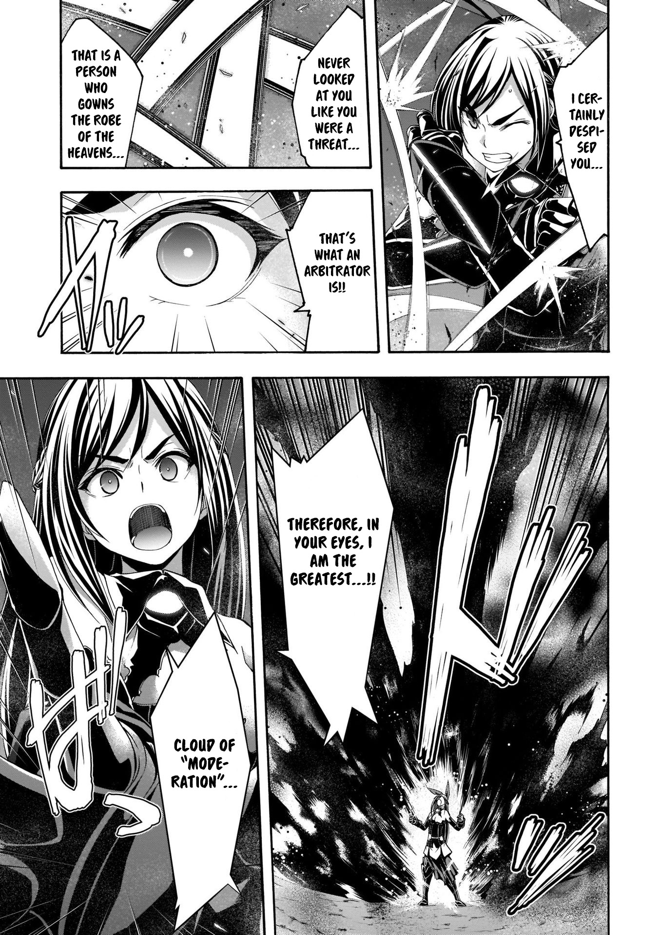 Trinity Seven: 7-Nin no Mahoutsukai Chapter 110 page 14 - Chapter 110: The War for Hijiri and Goddess's Identity