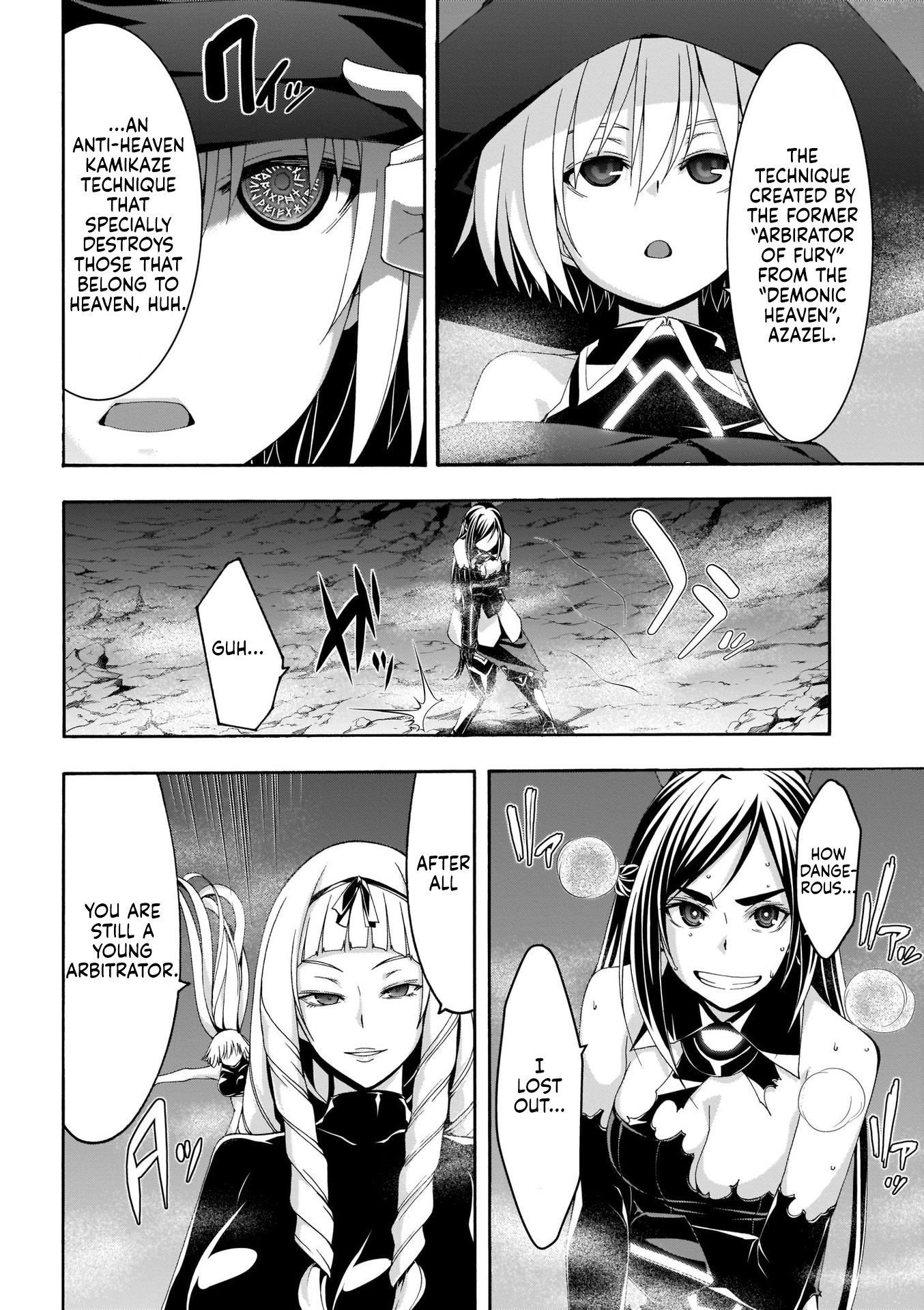 Trinity Seven: 7-Nin no Mahoutsukai Chapter 110 page 17 - Chapter 110: The War for Hijiri and Goddess's Identity