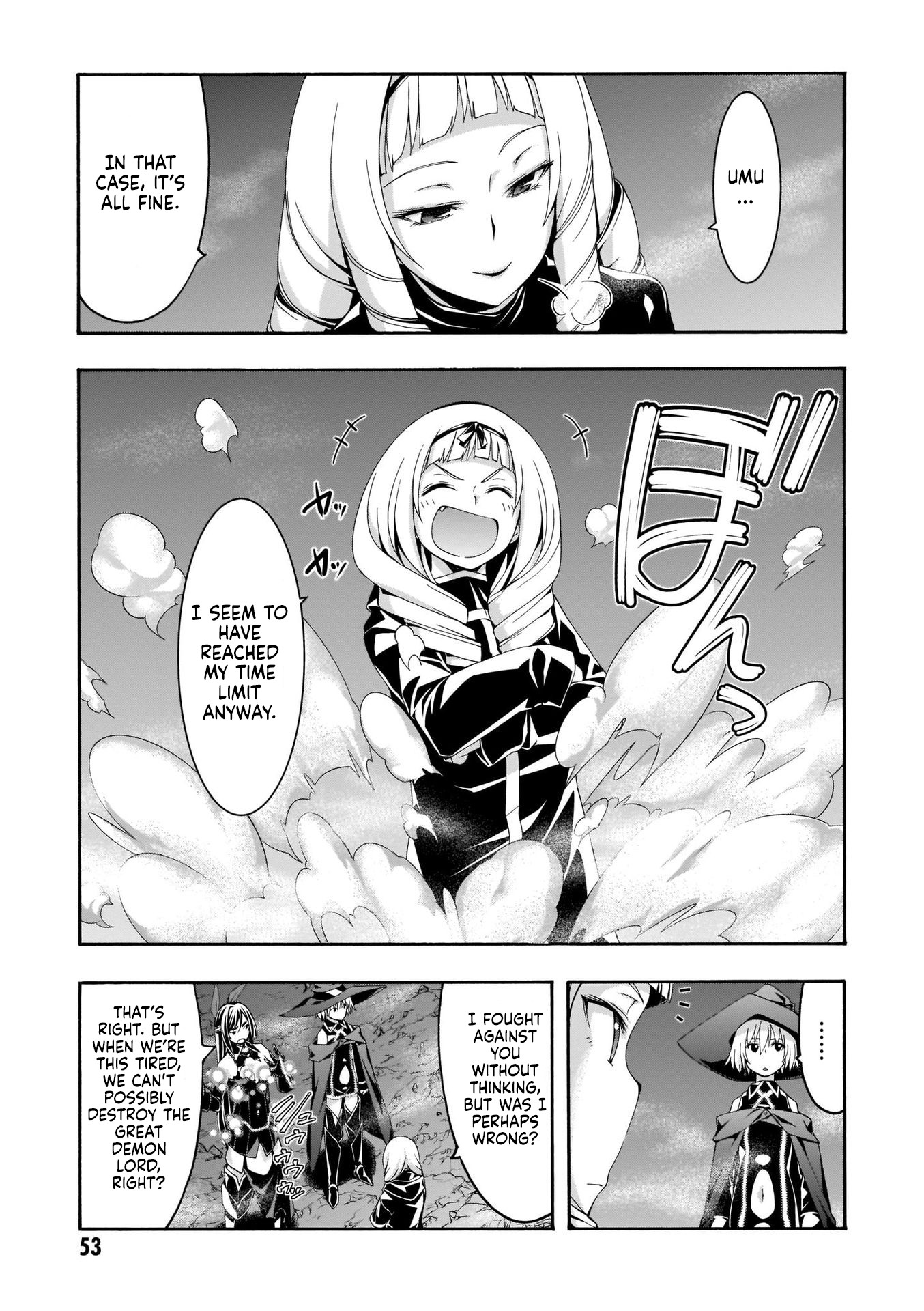 Trinity Seven: 7-Nin no Mahoutsukai Chapter 110 page 20 - Chapter 110: The War for Hijiri and Goddess's Identity