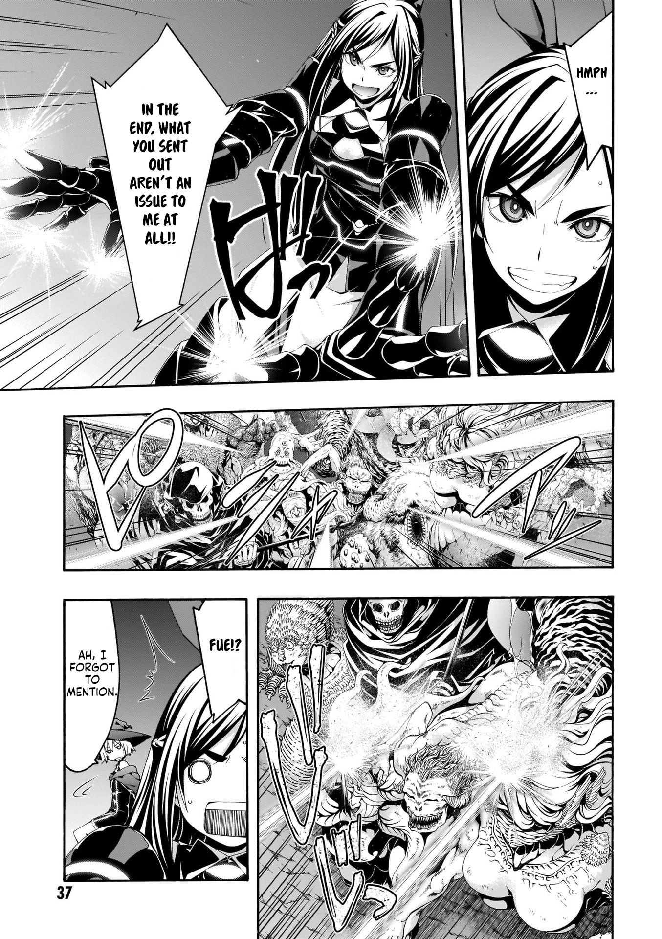 Trinity Seven: 7-Nin no Mahoutsukai Chapter 110 page 4 - Chapter 110: The War for Hijiri and Goddess's Identity