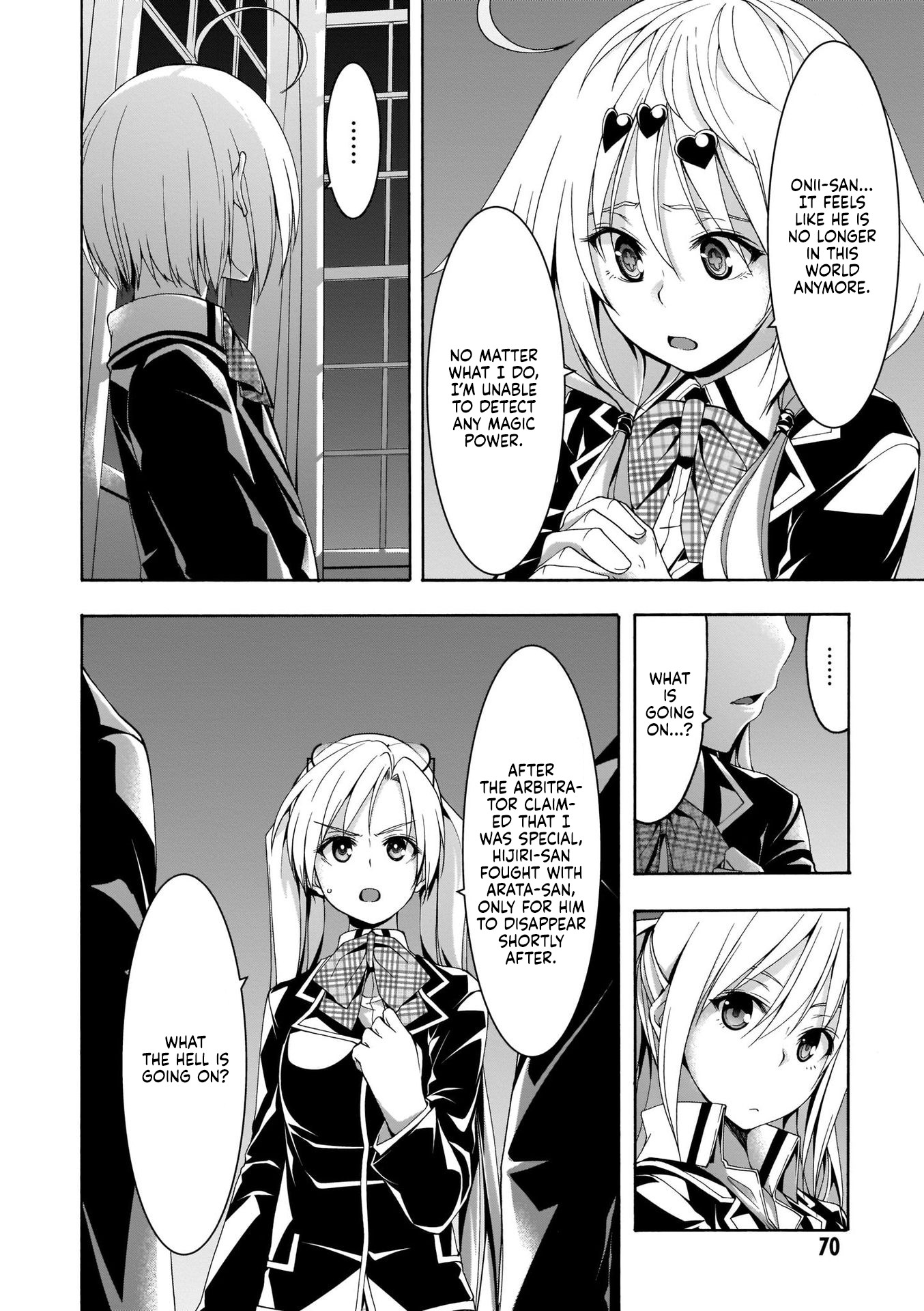 Trinity Seven: 7-Nin no Mahoutsukai Chapter 111 page 5 - Chapter 111: The Great Demon Lord’s Story and Heaven’s World