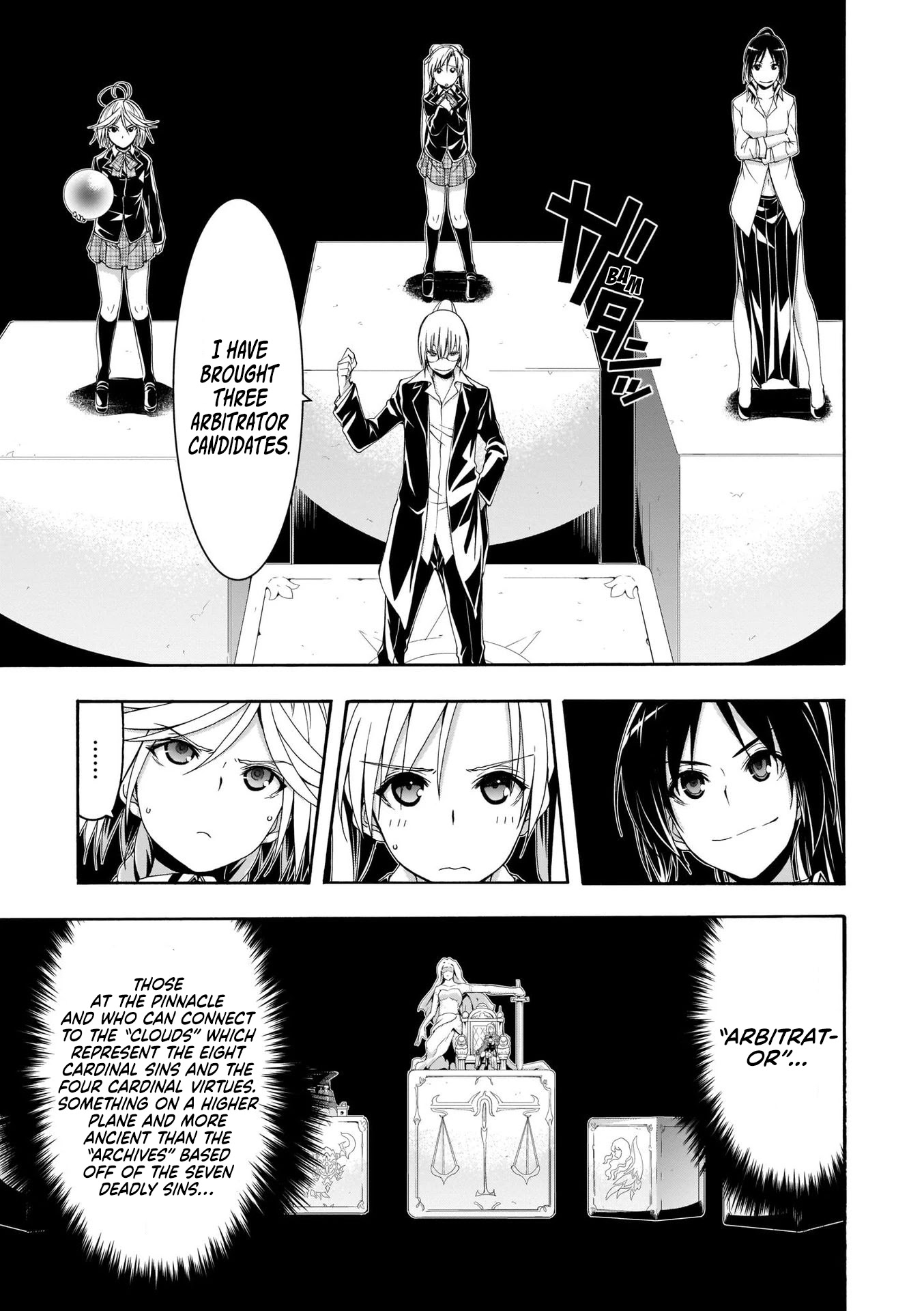 Trinity Seven: 7-Nin no Mahoutsukai Chapter 112 page 10 - Chapter 112: The Arbitrators and Demon Lord’s Beloved