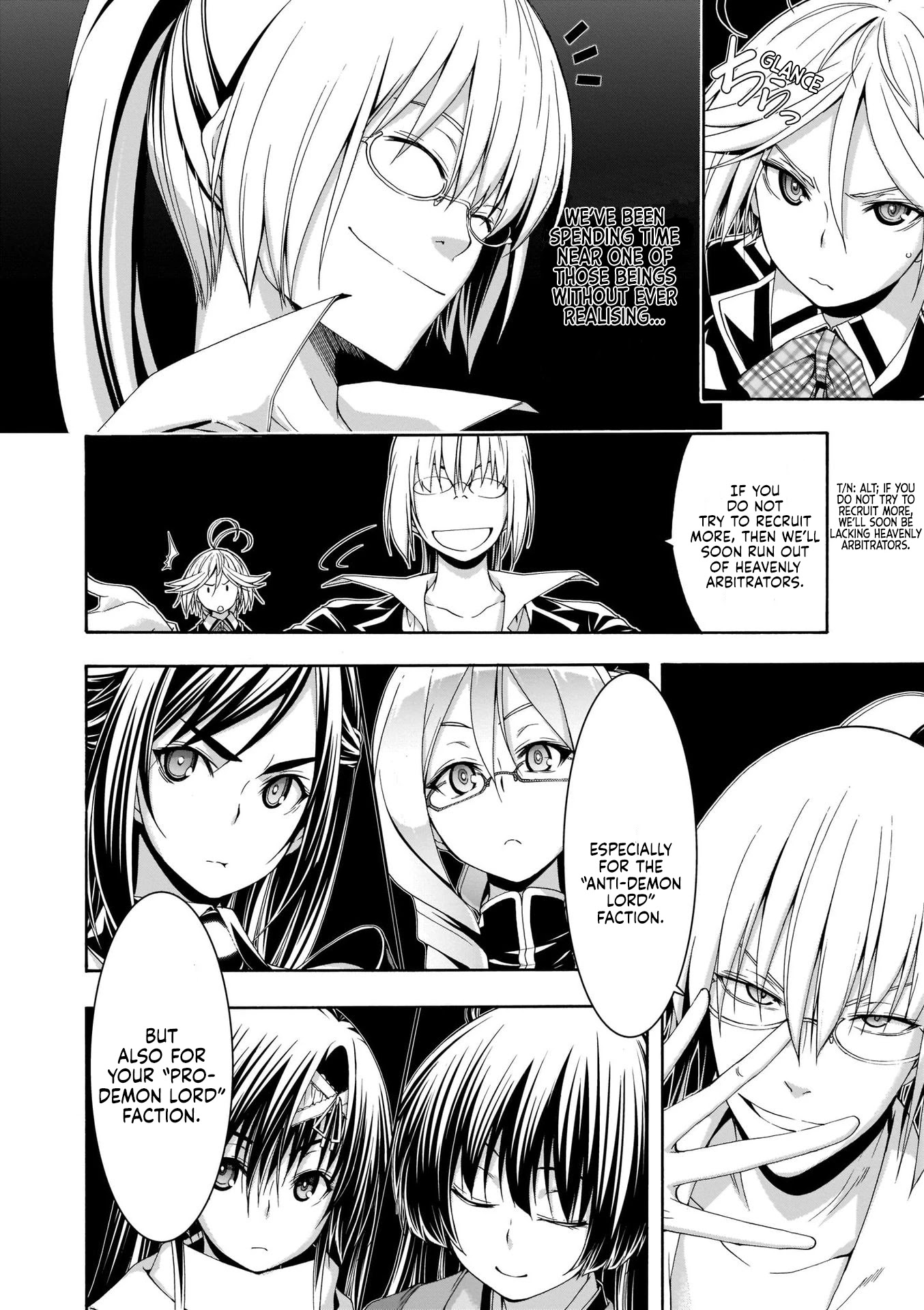 Trinity Seven: 7-Nin no Mahoutsukai Chapter 112 page 11 - Chapter 112: The Arbitrators and Demon Lord’s Beloved