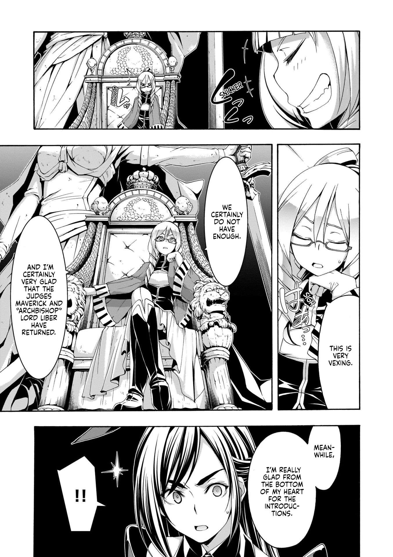Trinity Seven: 7-Nin no Mahoutsukai Chapter 112 page 12 - Chapter 112: The Arbitrators and Demon Lord’s Beloved
