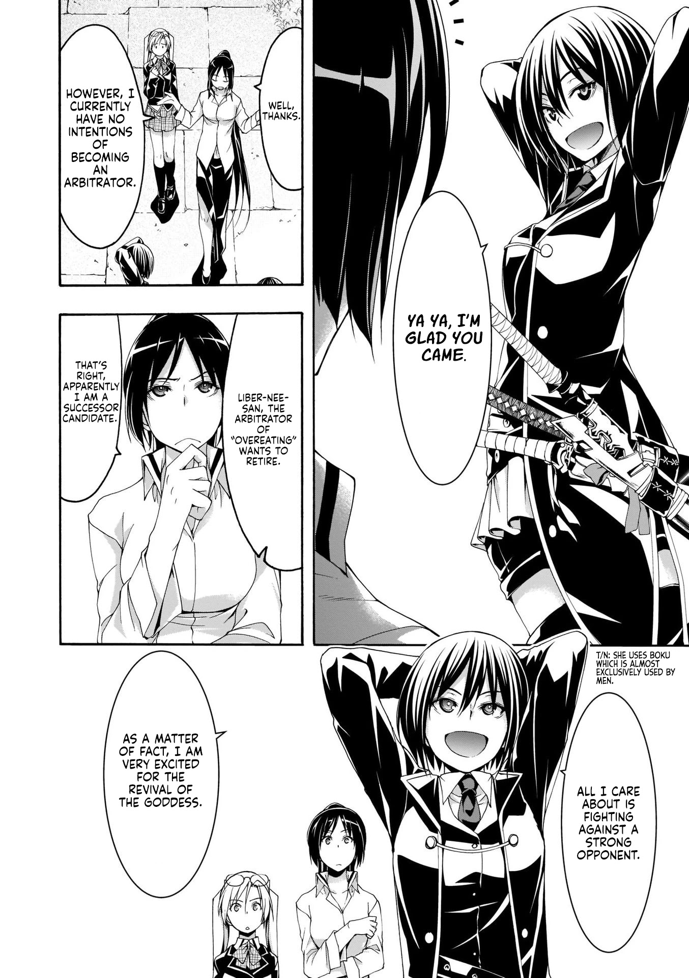Trinity Seven: 7-Nin no Mahoutsukai Chapter 112 page 17 - Chapter 112: The Arbitrators and Demon Lord’s Beloved