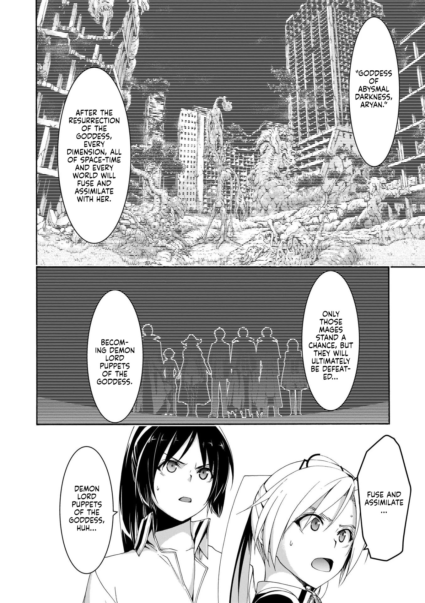 Trinity Seven: 7-Nin no Mahoutsukai Chapter 112 page 21 - Chapter 112: The Arbitrators and Demon Lord’s Beloved