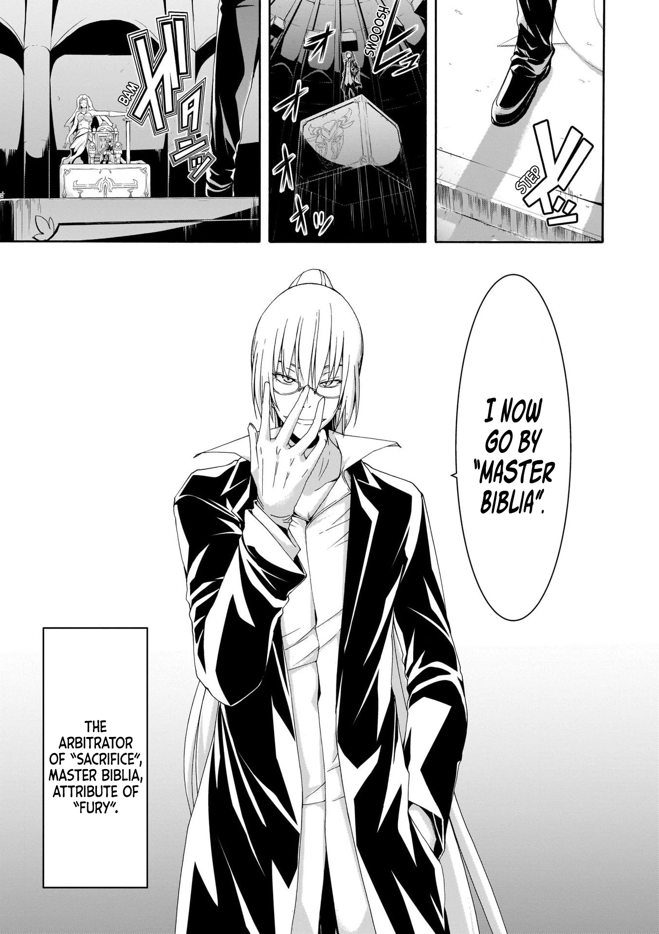 Trinity Seven: 7-Nin no Mahoutsukai Chapter 112 page 4 - Chapter 112: The Arbitrators and Demon Lord’s Beloved