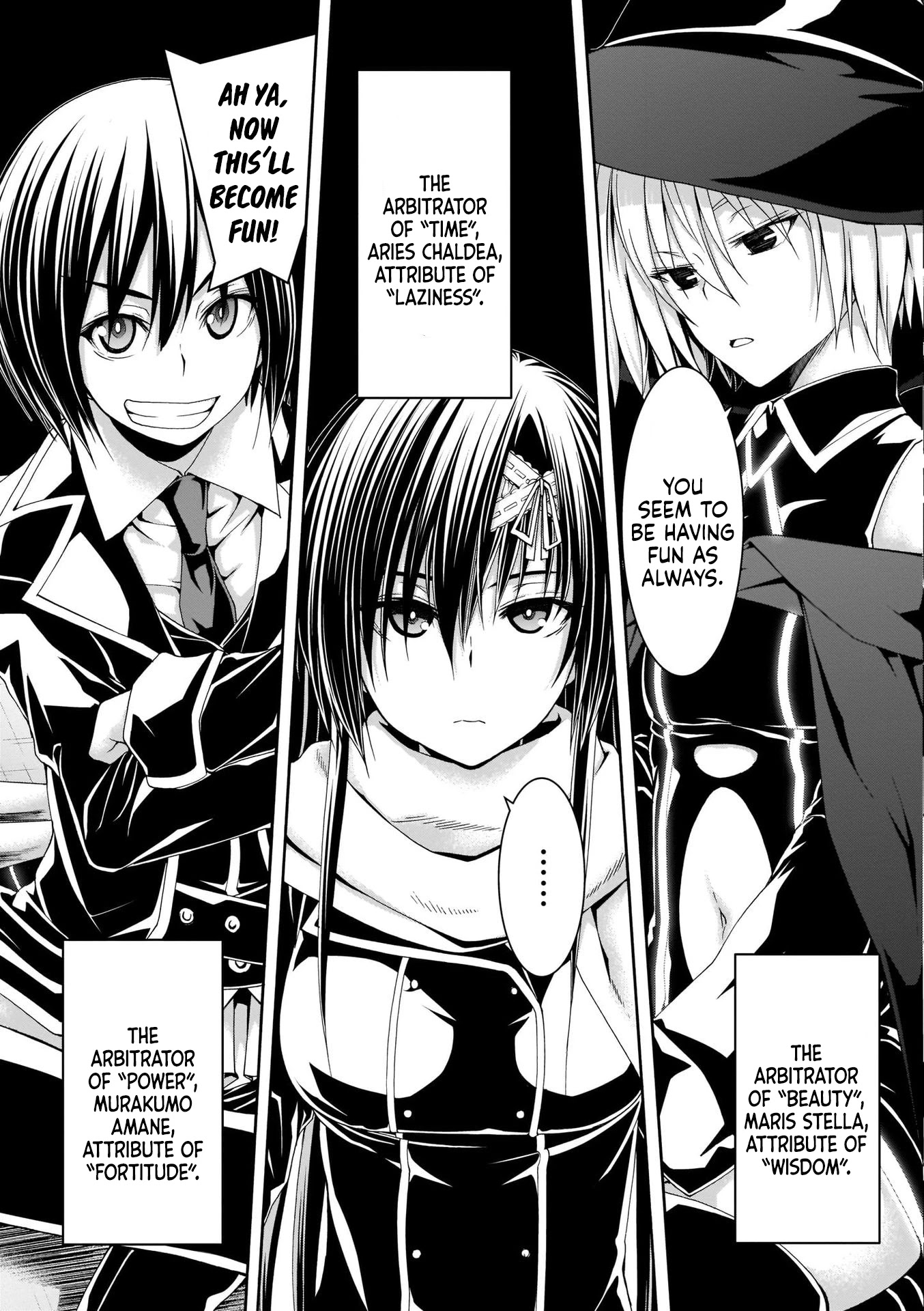 Trinity Seven: 7-Nin no Mahoutsukai Chapter 112 page 6 - Chapter 112: The Arbitrators and Demon Lord’s Beloved