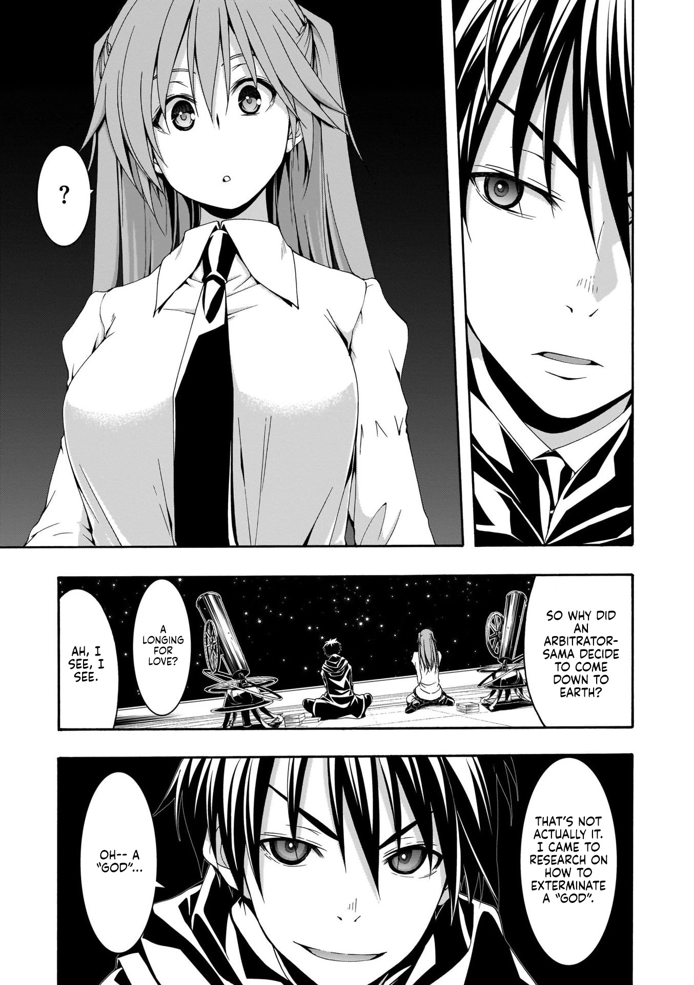 Trinity Seven: 7-Nin no Mahoutsukai Chapter 113 page 14 - Chapter 113: The Demon Lord's Partner and The Eternal Prison of Black Flames