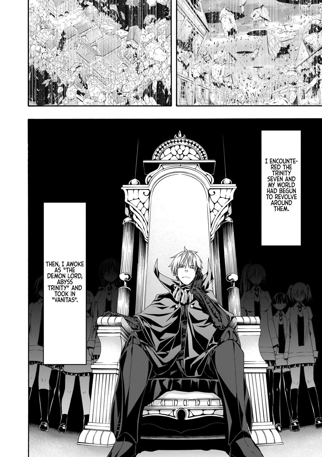 Trinity Seven: 7-Nin no Mahoutsukai Chapter 113 page 17 - Chapter 113: The Demon Lord's Partner and The Eternal Prison of Black Flames