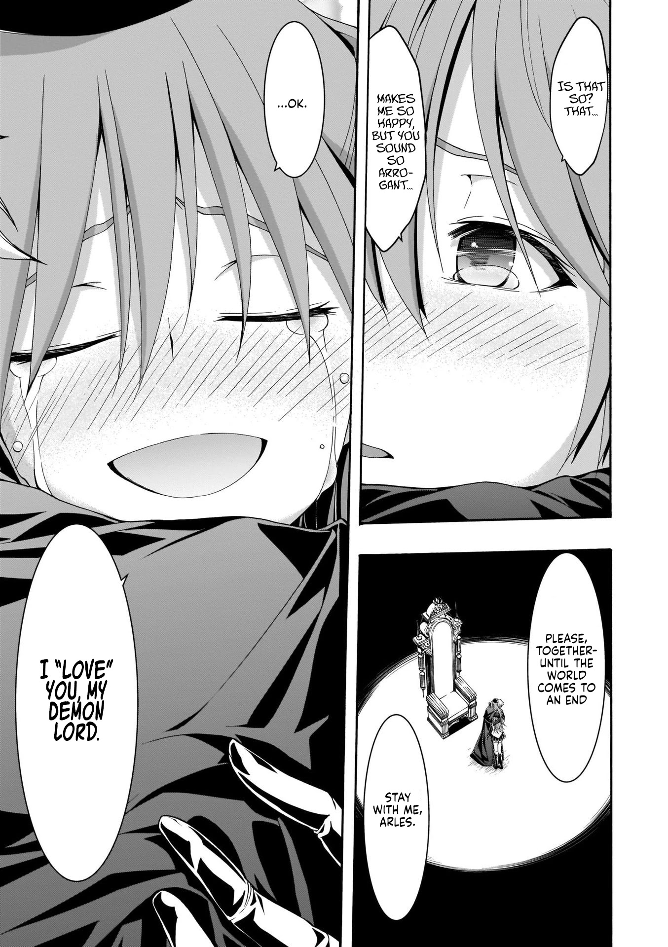 Trinity Seven: 7-Nin no Mahoutsukai Chapter 113 page 26 - Chapter 113: The Demon Lord's Partner and The Eternal Prison of Black Flames