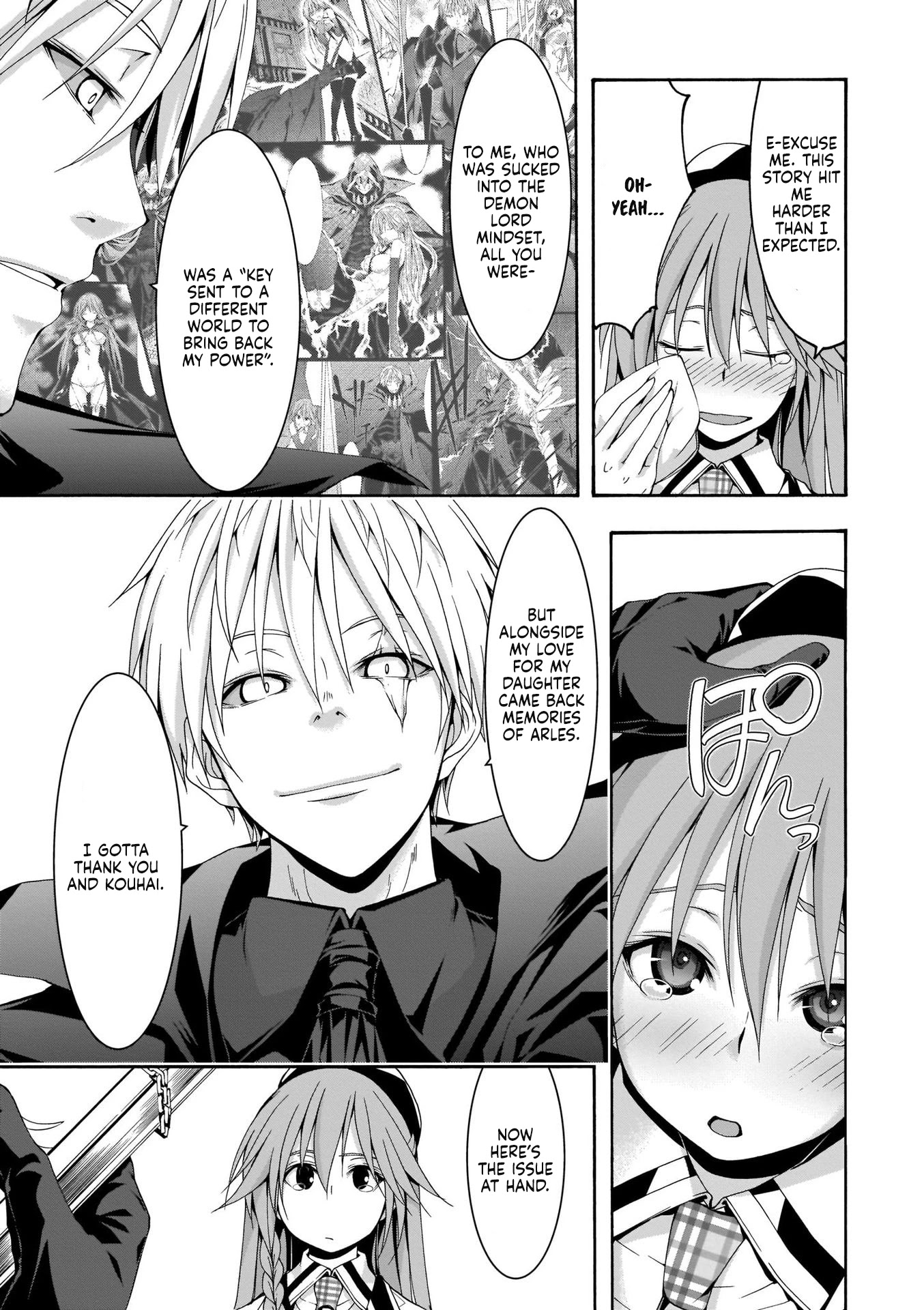 Trinity Seven: 7-Nin no Mahoutsukai Chapter 113 page 28 - Chapter 113: The Demon Lord's Partner and The Eternal Prison of Black Flames