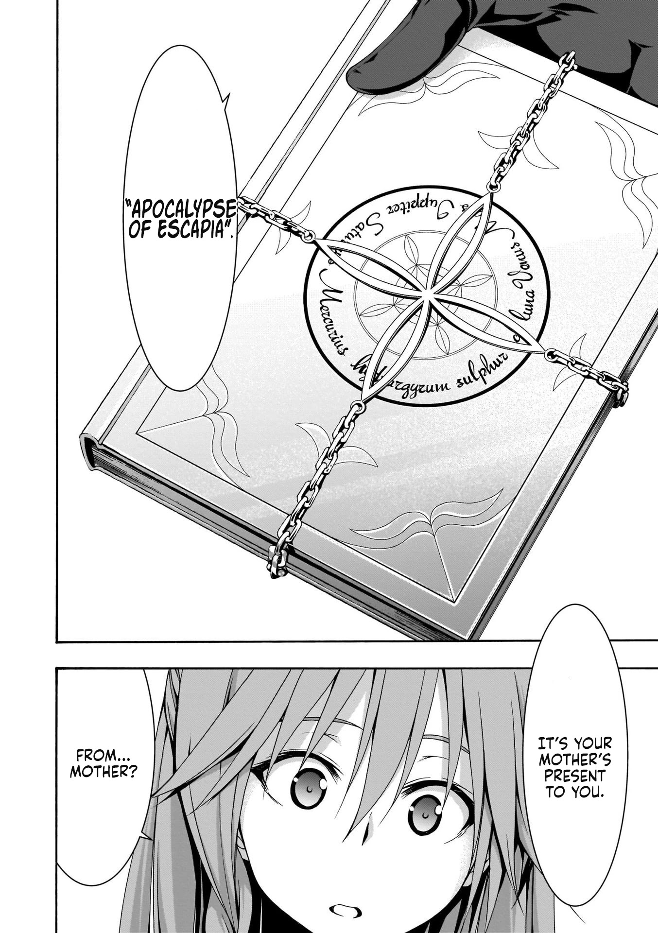 Trinity Seven: 7-Nin no Mahoutsukai Chapter 113 page 29 - Chapter 113: The Demon Lord's Partner and The Eternal Prison of Black Flames