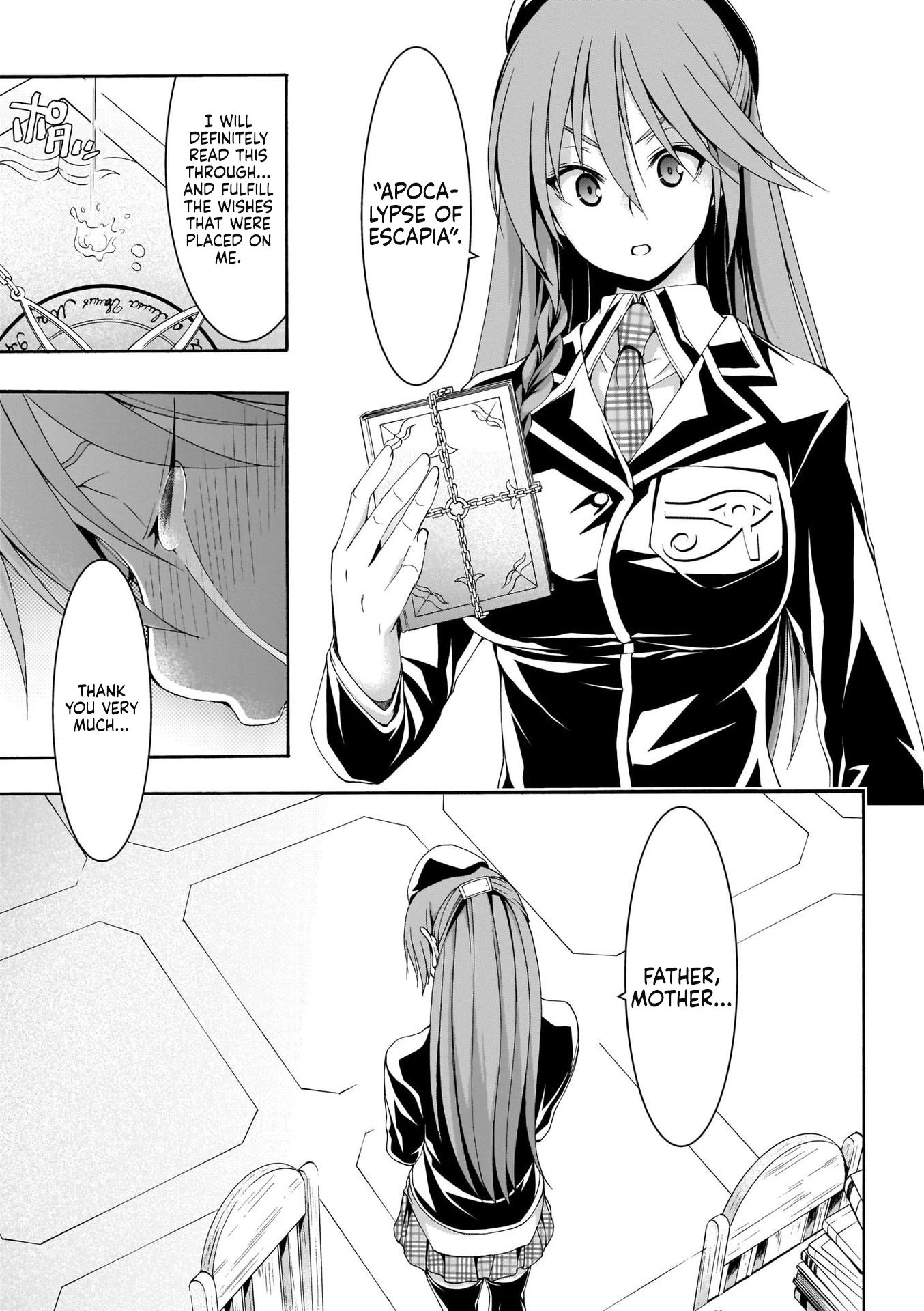 Trinity Seven: 7-Nin no Mahoutsukai Chapter 113 page 32 - Chapter 113: The Demon Lord's Partner and The Eternal Prison of Black Flames