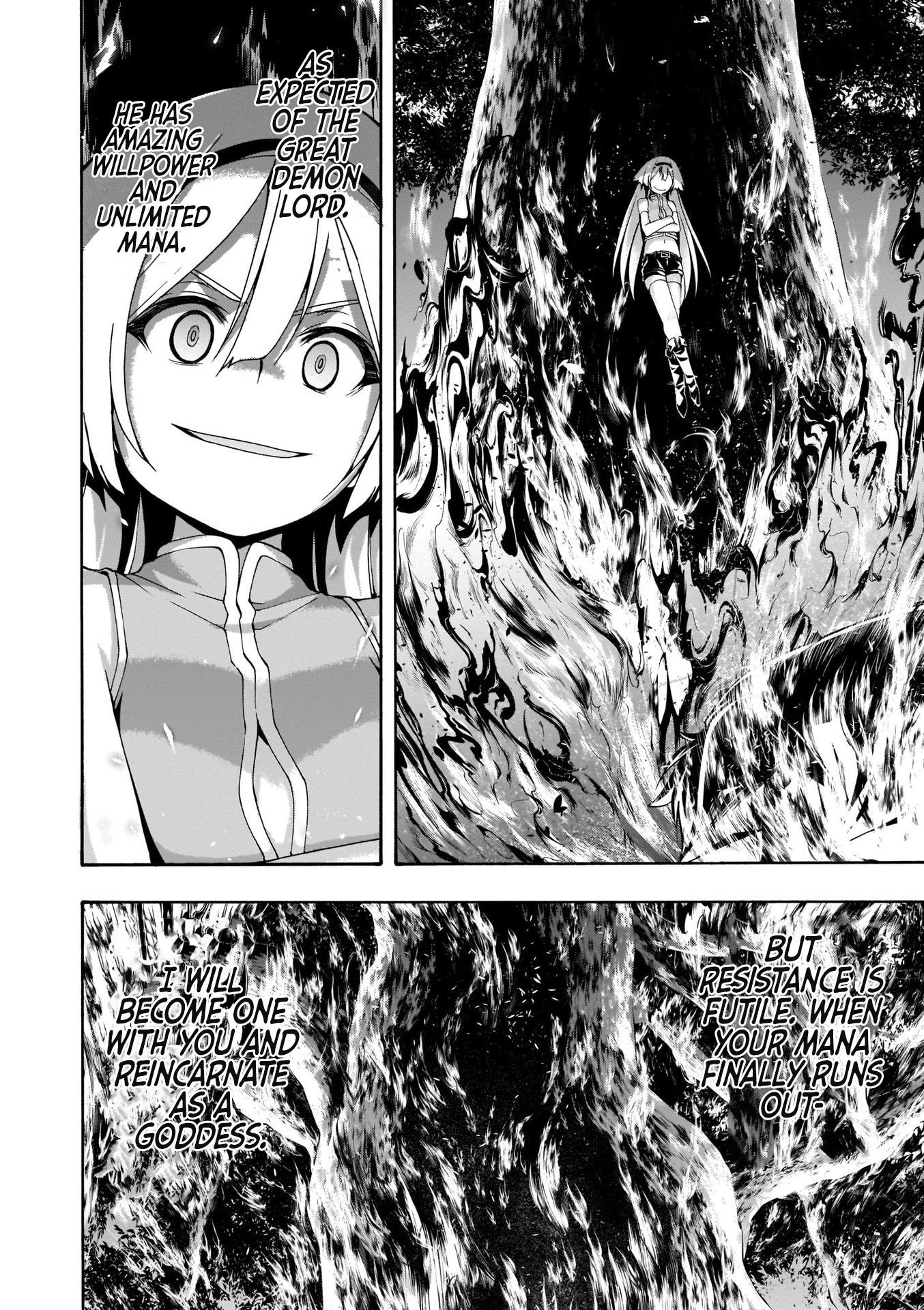 Trinity Seven: 7-Nin no Mahoutsukai Chapter 113 page 35 - Chapter 113: The Demon Lord's Partner and The Eternal Prison of Black Flames