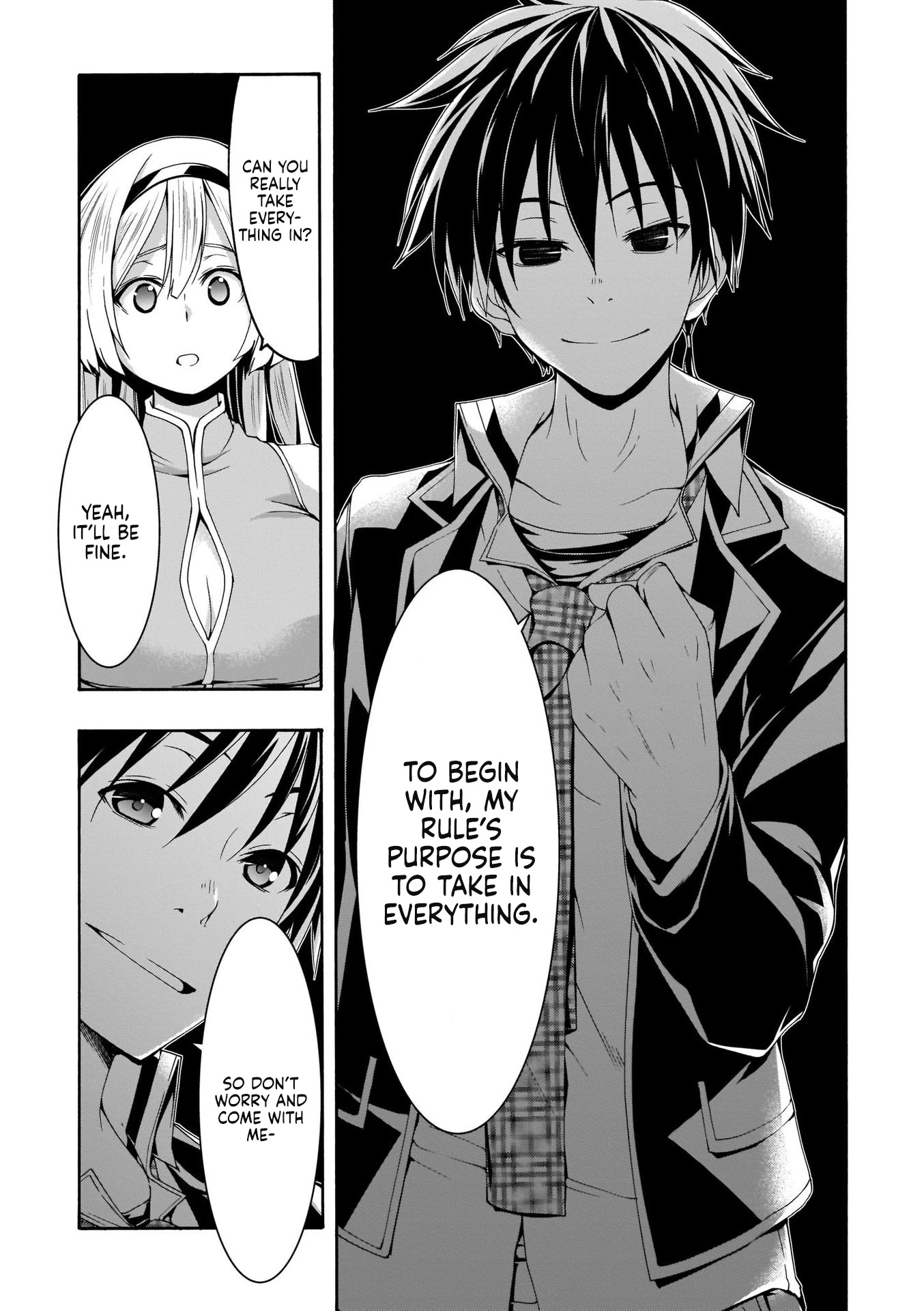 Trinity Seven: 7-Nin no Mahoutsukai Chapter 113 page 40 - Chapter 113: The Demon Lord's Partner and The Eternal Prison of Black Flames