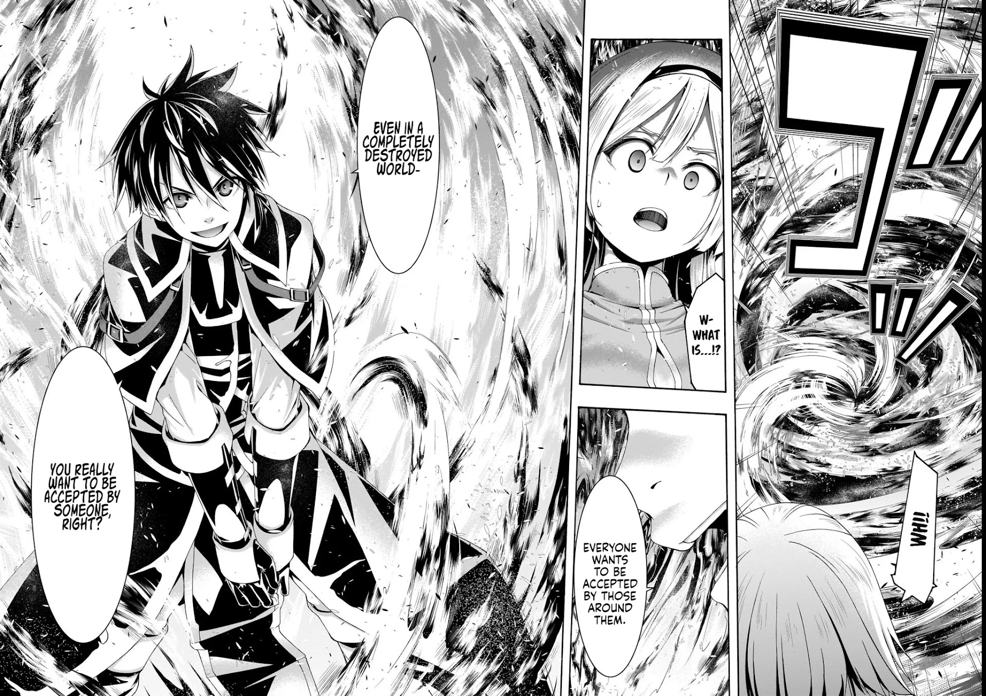Trinity Seven: 7-Nin no Mahoutsukai Chapter 113 page 42 - Chapter 113: The Demon Lord's Partner and The Eternal Prison of Black Flames
