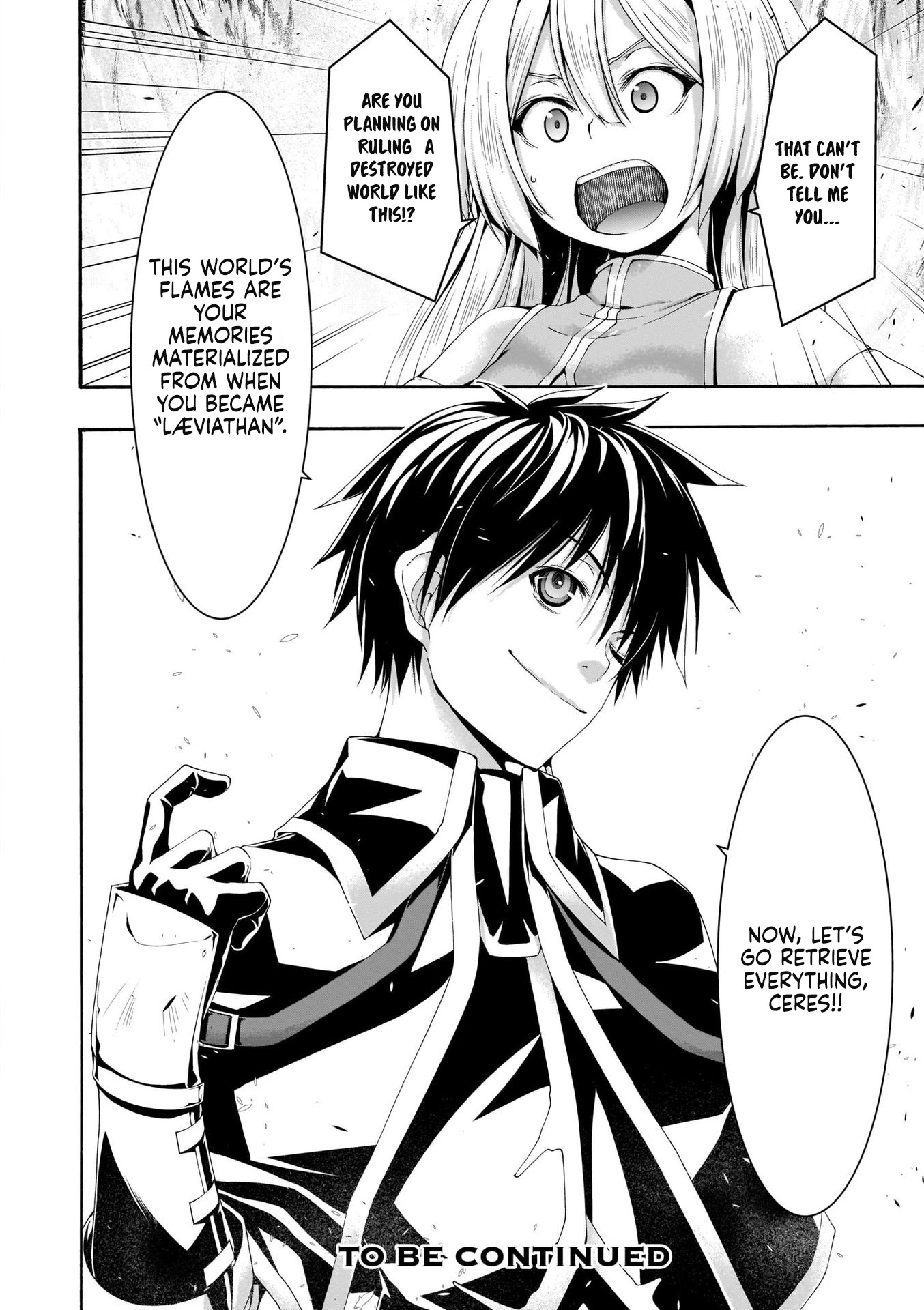 Trinity Seven: 7-Nin no Mahoutsukai Chapter 113 page 43 - Chapter 113: The Demon Lord's Partner and The Eternal Prison of Black Flames