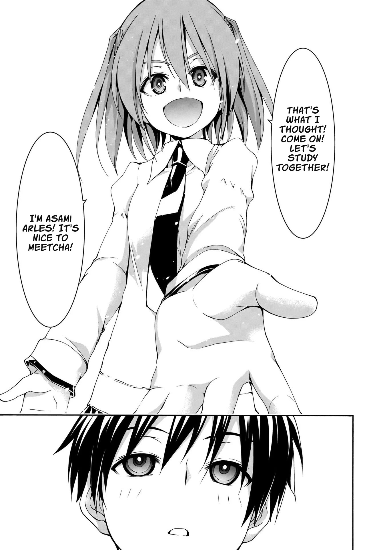 Trinity Seven: 7-Nin no Mahoutsukai Chapter 113 page 6 - Chapter 113: The Demon Lord's Partner and The Eternal Prison of Black Flames
