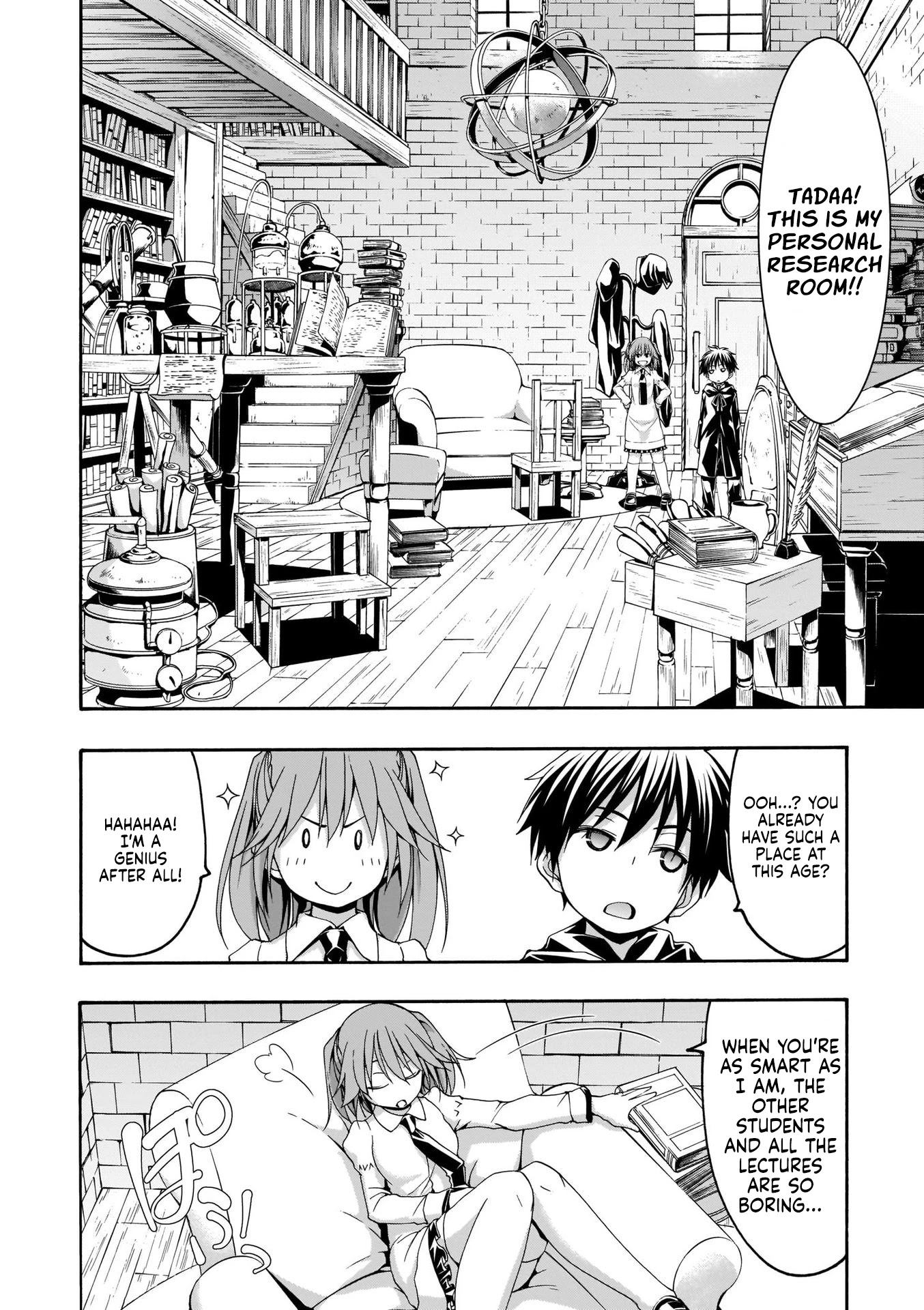 Trinity Seven: 7-Nin no Mahoutsukai Chapter 113 page 7 - Chapter 113: The Demon Lord's Partner and The Eternal Prison of Black Flames