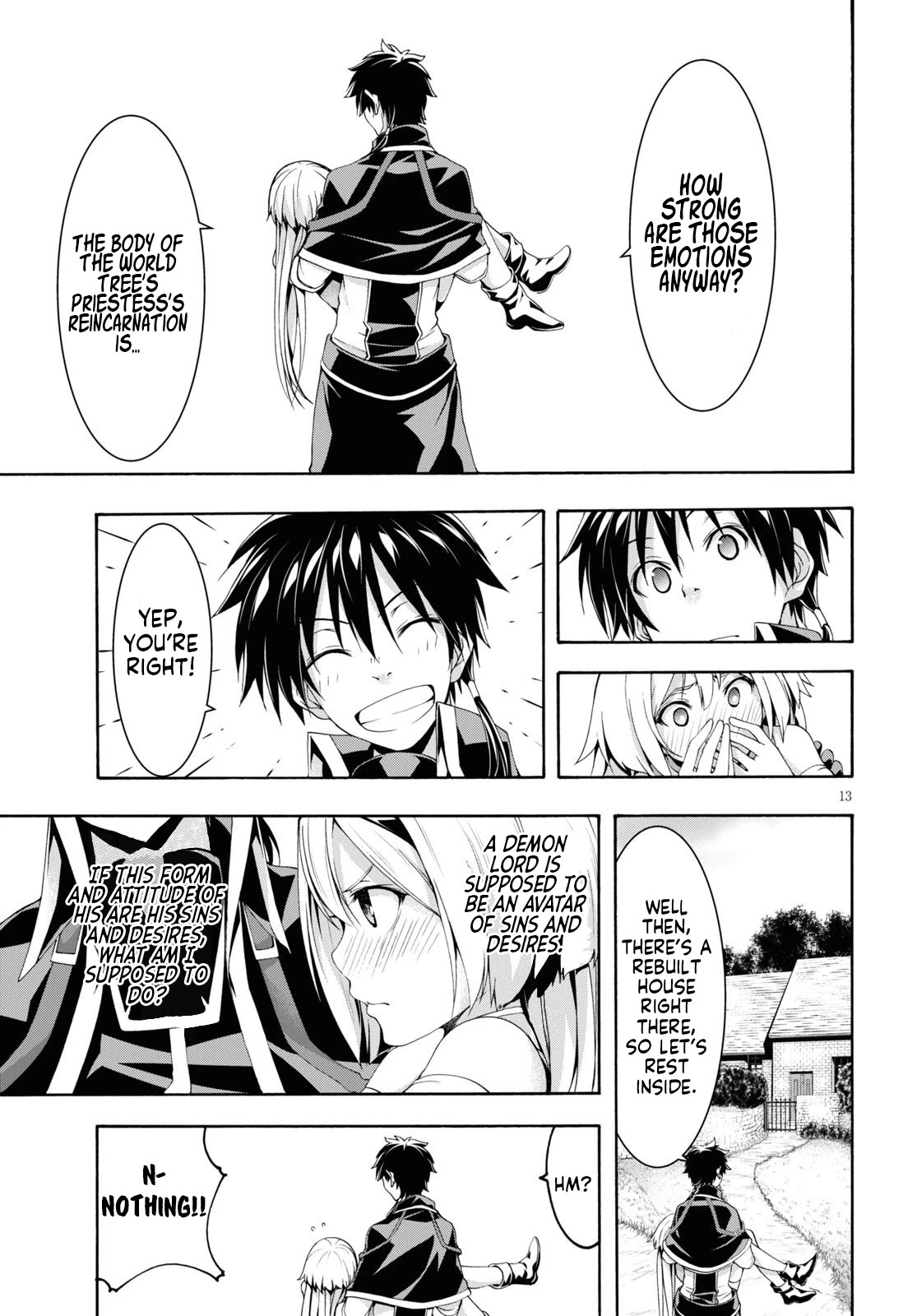 Trinity Seven: 7-Nin no Mahoutsukai Chapter 114 page 13 - Chapter 114