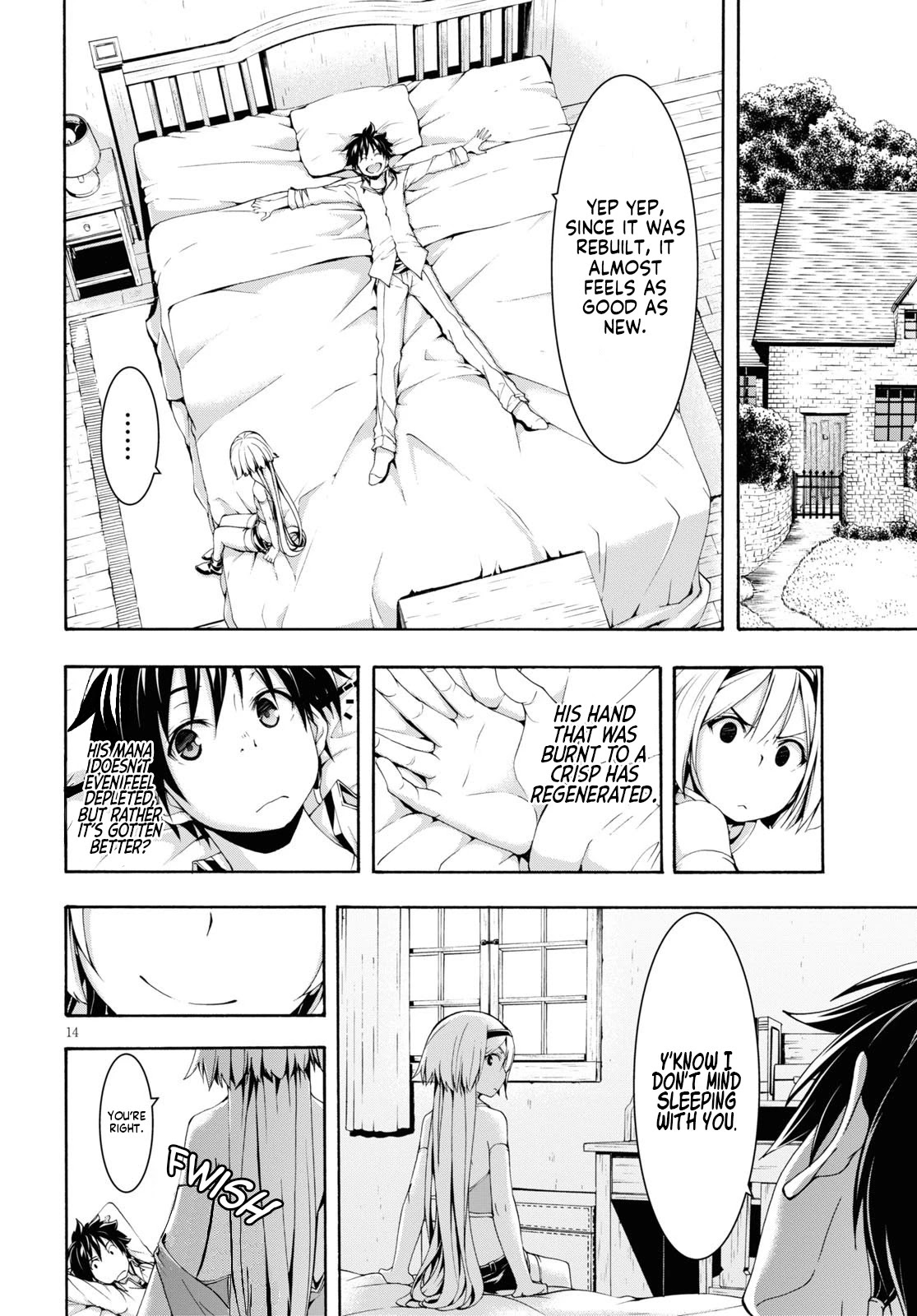 Trinity Seven: 7-Nin no Mahoutsukai Chapter 114 page 14 - Chapter 114