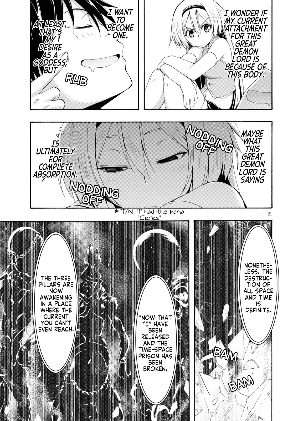 Trinity Seven: 7-Nin no Mahoutsukai Chapter 114 page 21 - Chapter 114