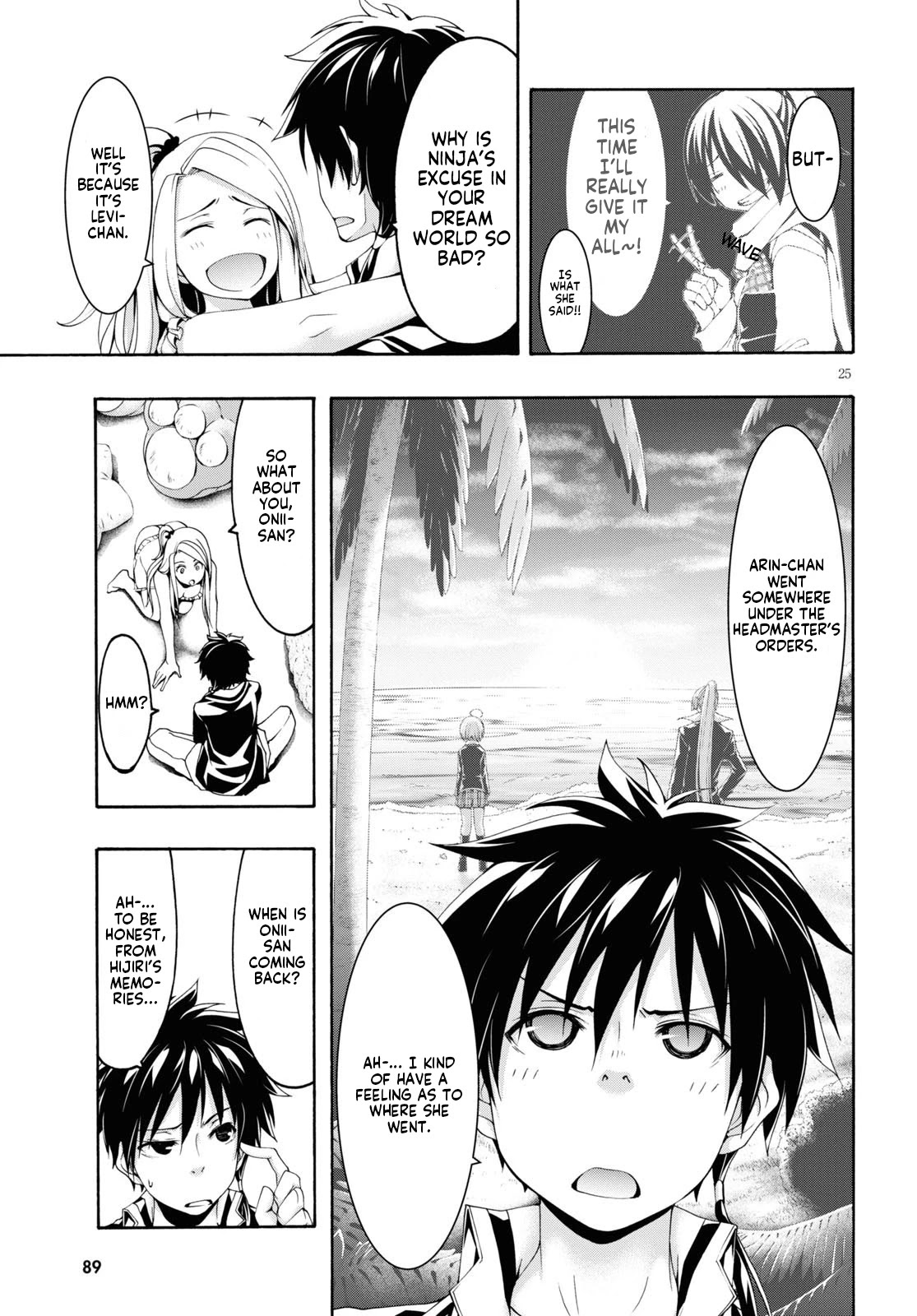 Trinity Seven: 7-Nin no Mahoutsukai Chapter 114 page 25 - Chapter 114