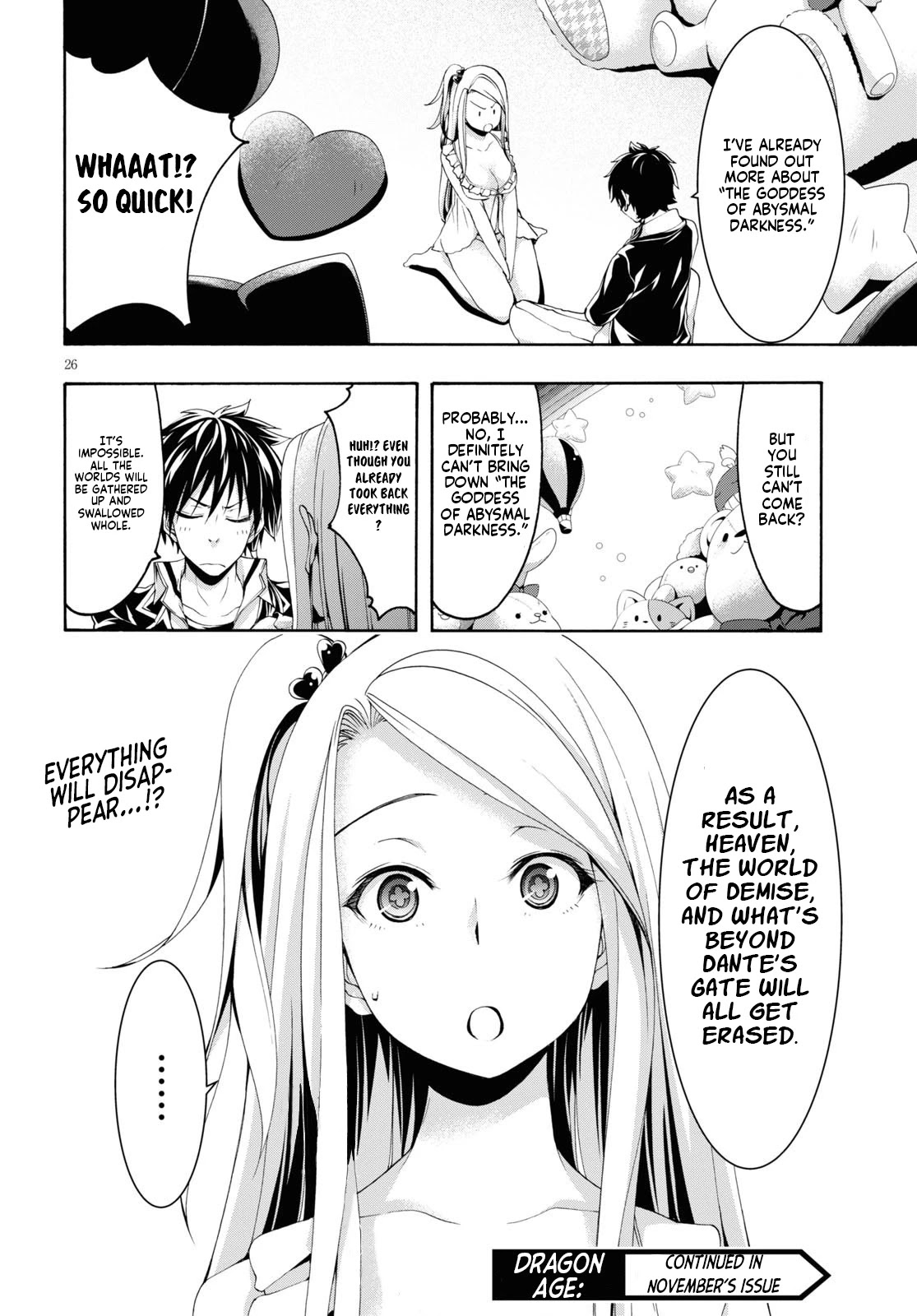 Trinity Seven: 7-Nin no Mahoutsukai Chapter 114 page 26 - Chapter 114
