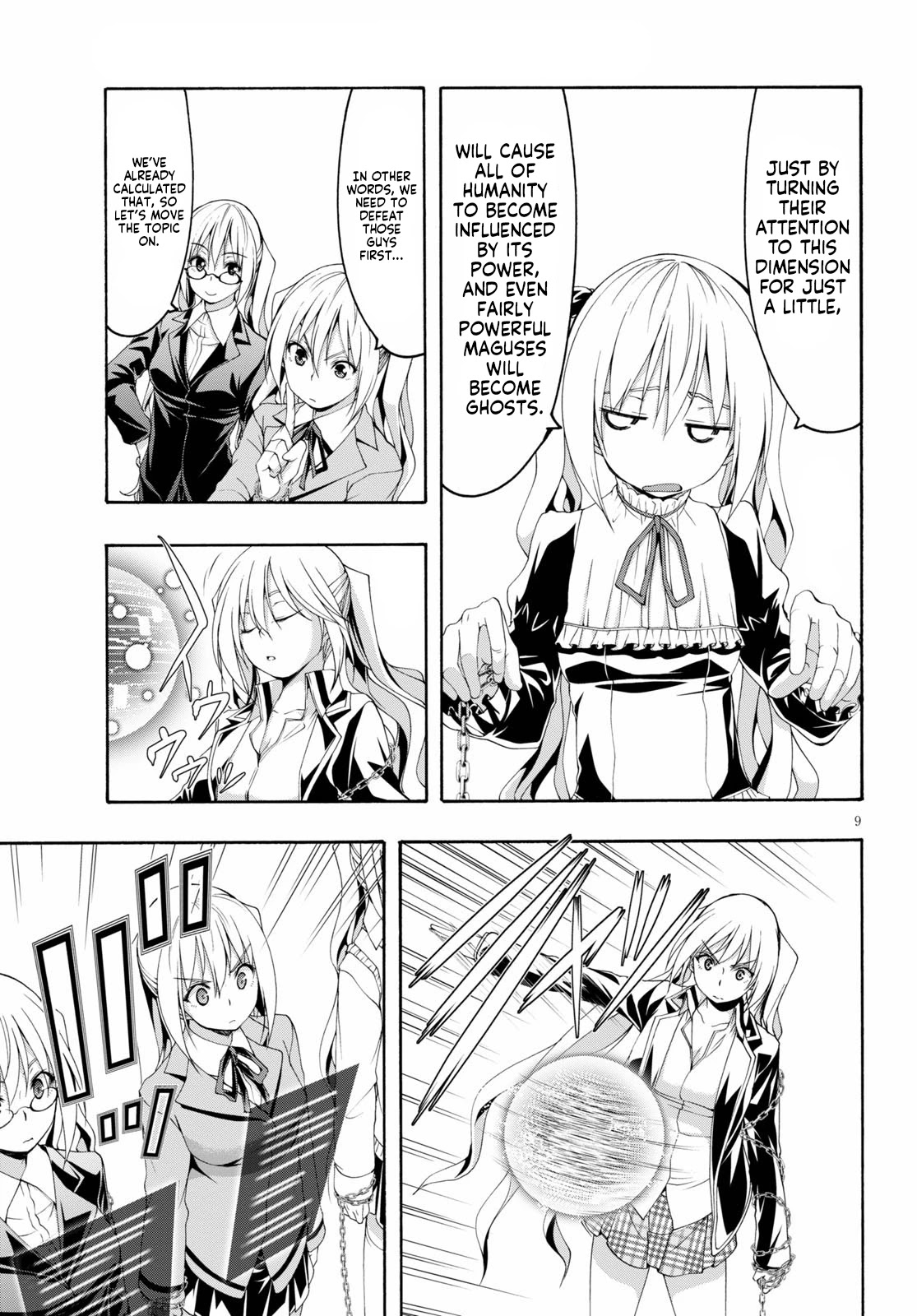 Trinity Seven: 7-Nin no Mahoutsukai Chapter 115 page 10 - Chapter 115
