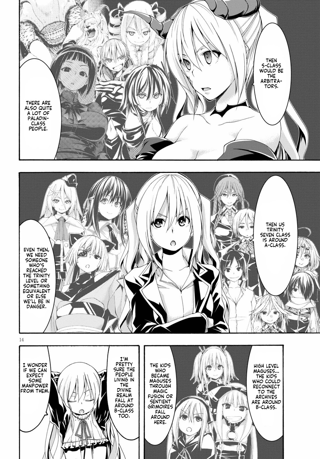 Trinity Seven: 7-Nin no Mahoutsukai Chapter 115 page 14 - Chapter 115