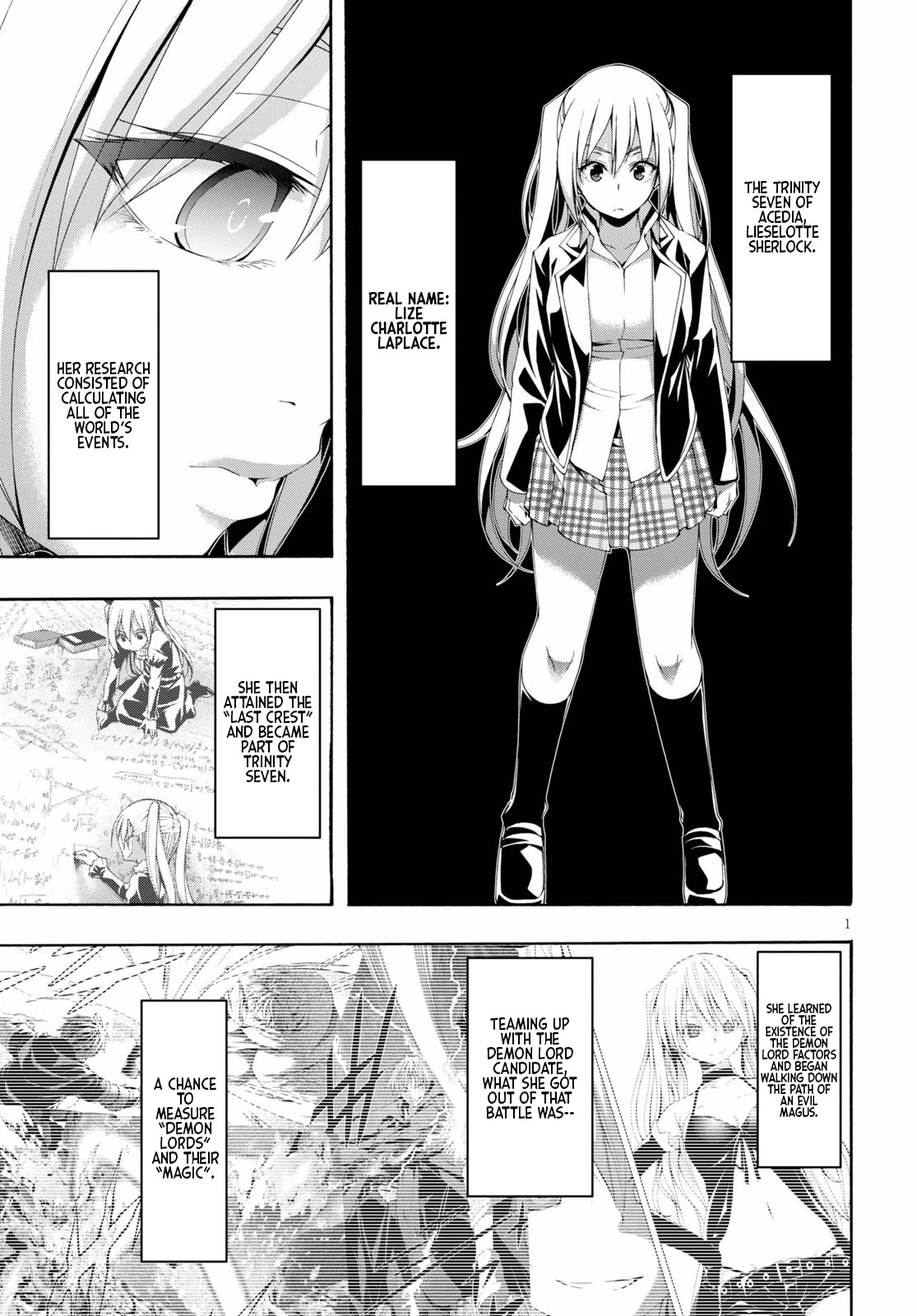 Trinity Seven: 7-Nin no Mahoutsukai Chapter 115 page 2 - Chapter 115