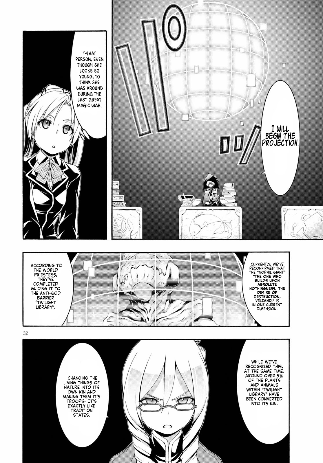 Trinity Seven: 7-Nin no Mahoutsukai Chapter 115 page 30 - Chapter 115
