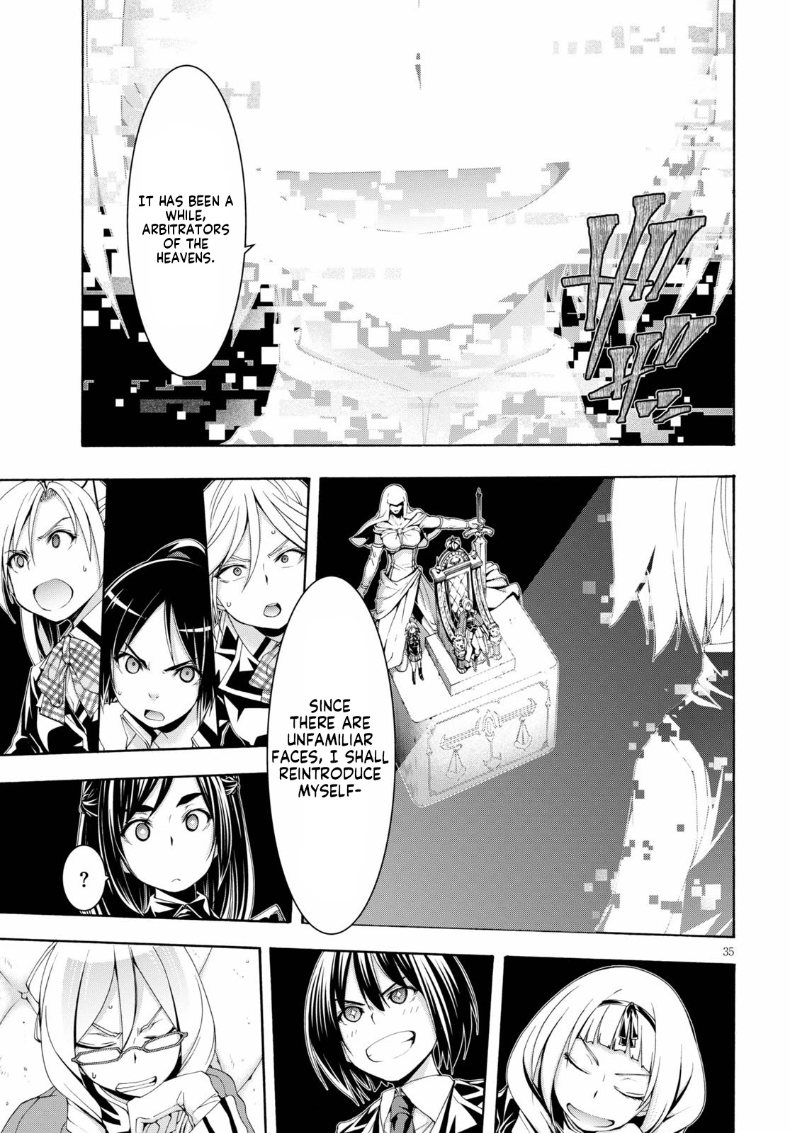 Trinity Seven: 7-Nin no Mahoutsukai Chapter 115 page 33 - Chapter 115