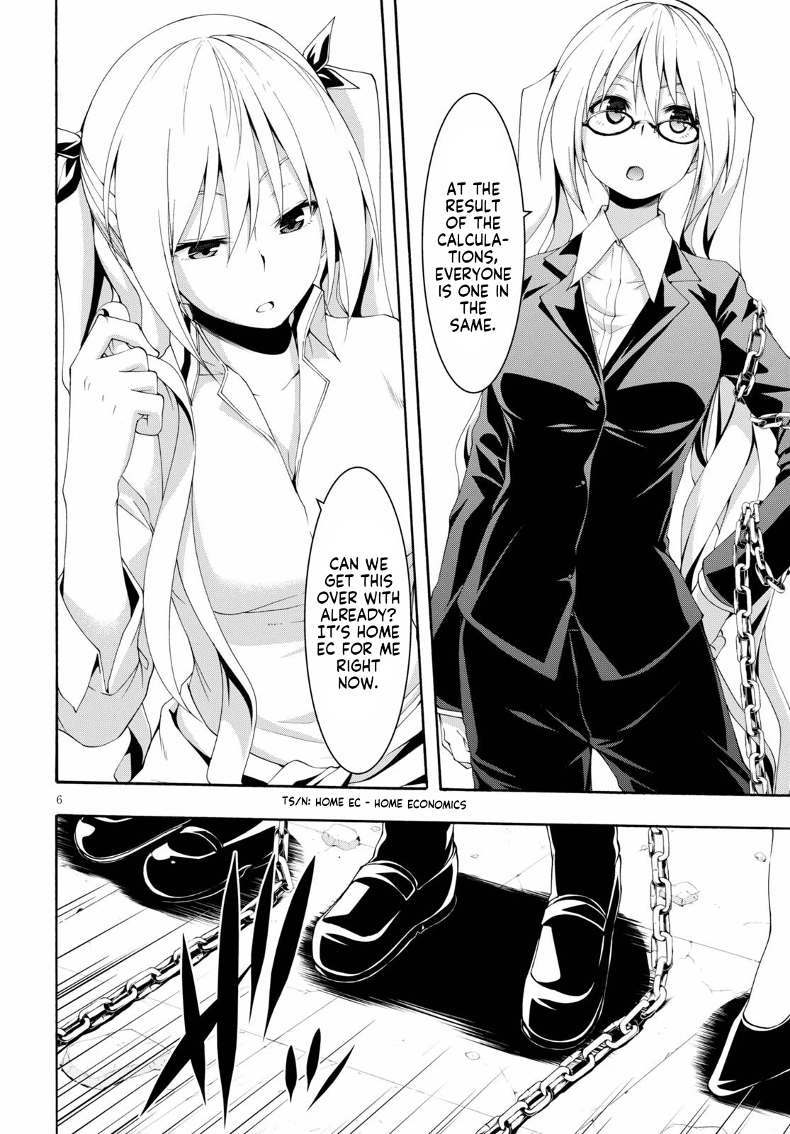 Trinity Seven: 7-Nin no Mahoutsukai Chapter 115 page 7 - Chapter 115