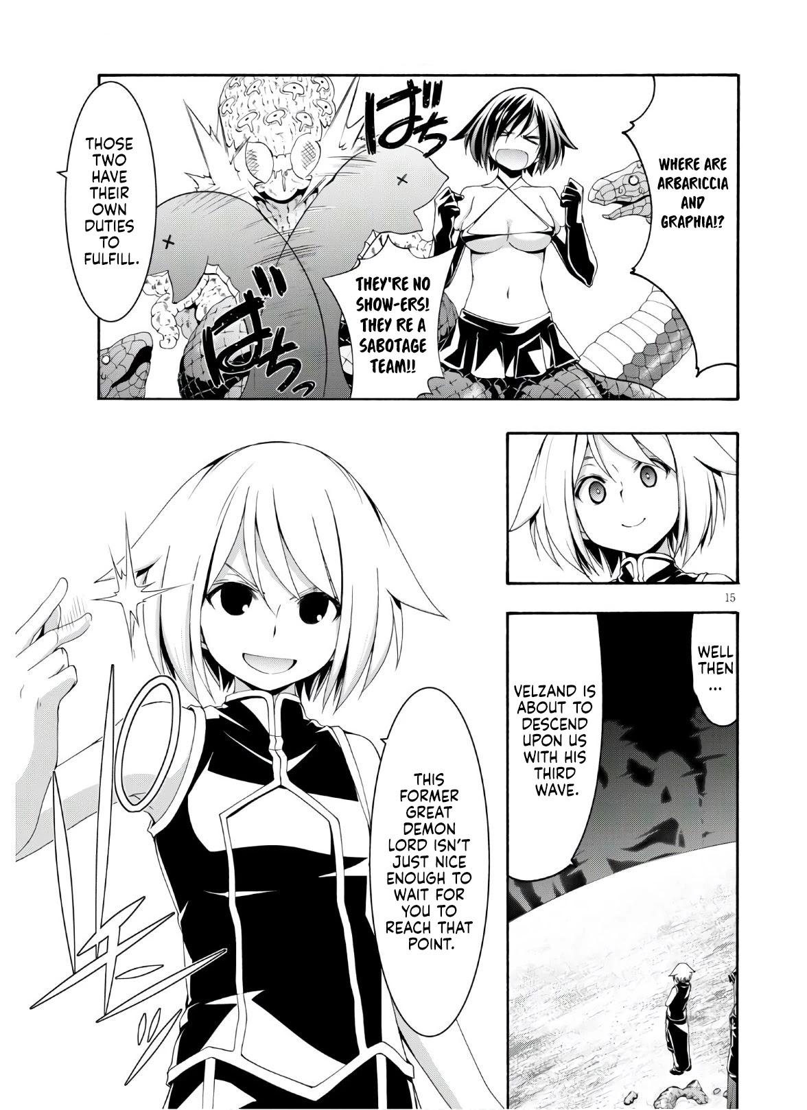 Trinity Seven: 7-Nin no Mahoutsukai Chapter 116 page 16 - Chapter 116