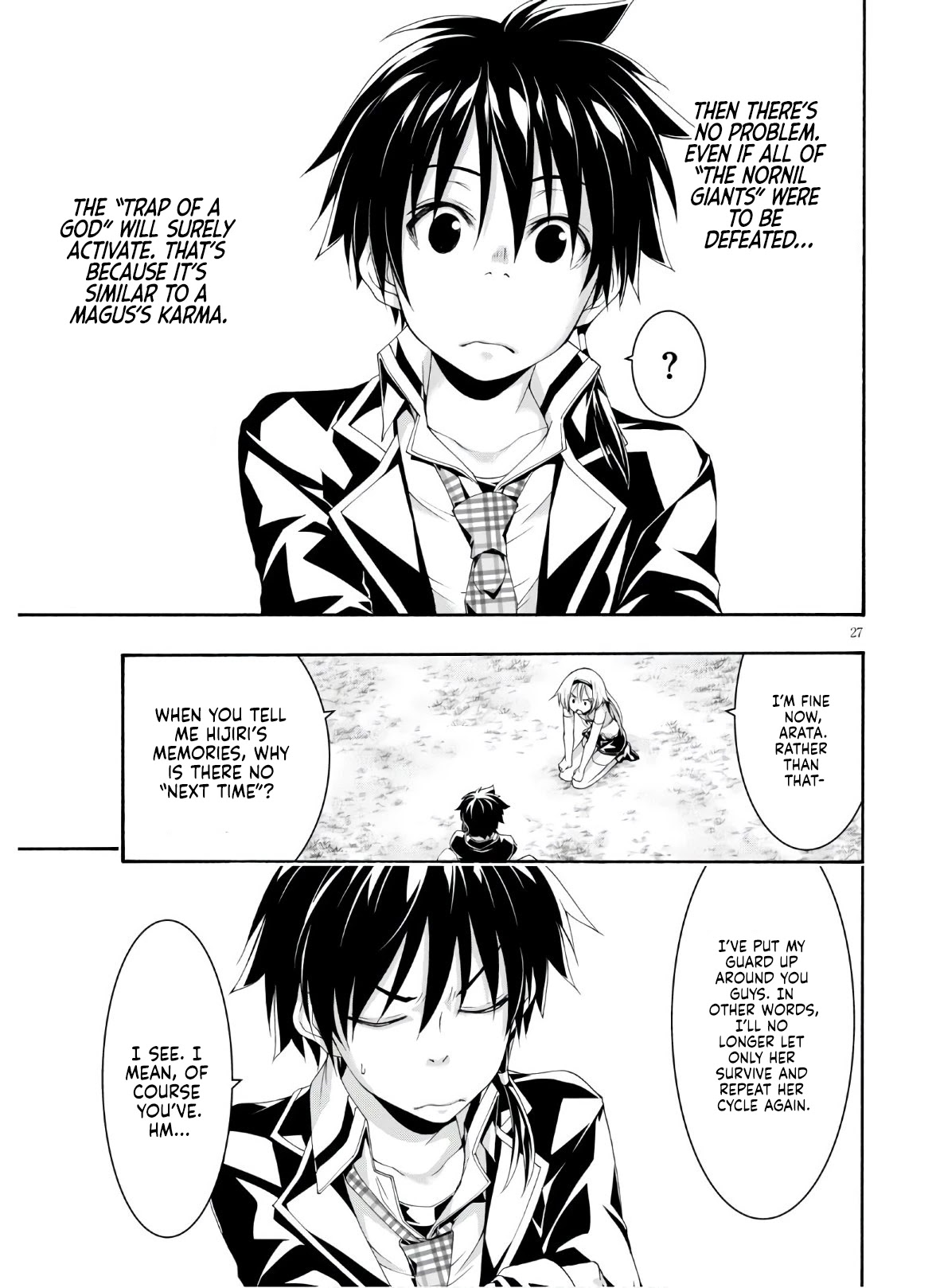 Trinity Seven: 7-Nin no Mahoutsukai Chapter 116 page 28 - Chapter 116