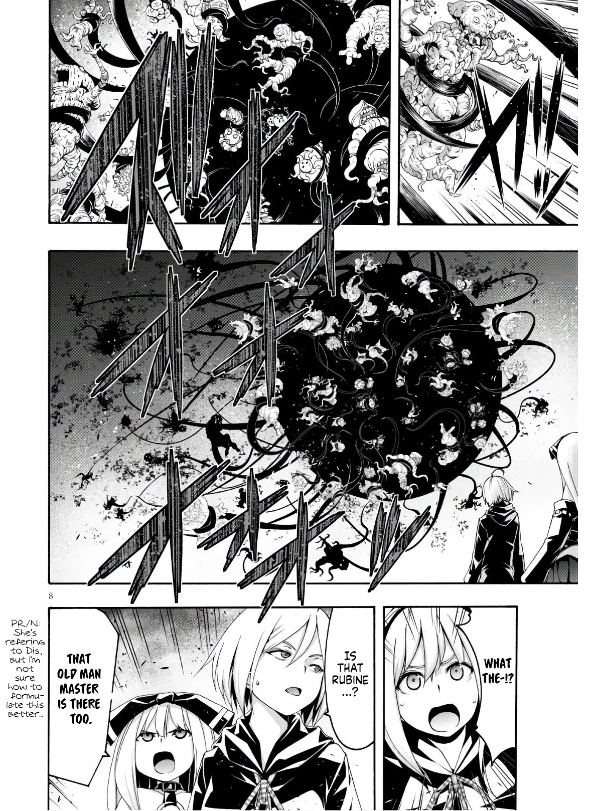 Trinity Seven: 7-Nin no Mahoutsukai Chapter 116 page 9 - Chapter 116