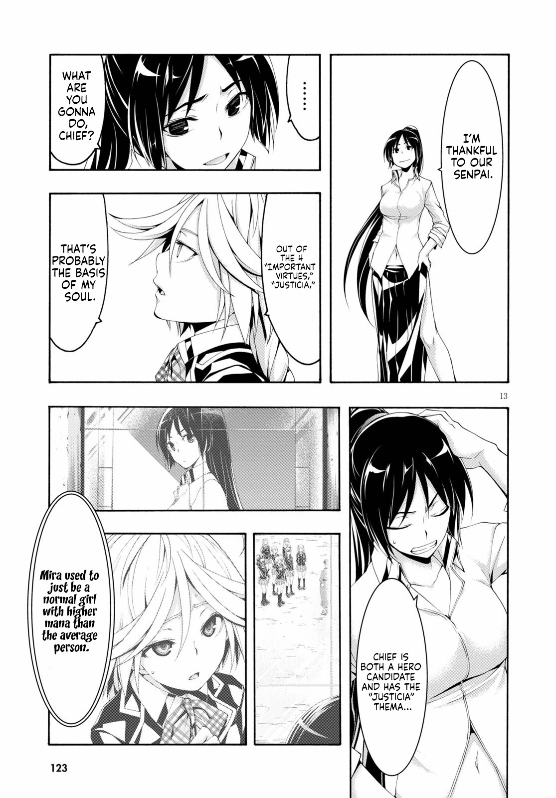 Trinity Seven: 7-Nin no Mahoutsukai Chapter 117 page 14 - Chapter 117