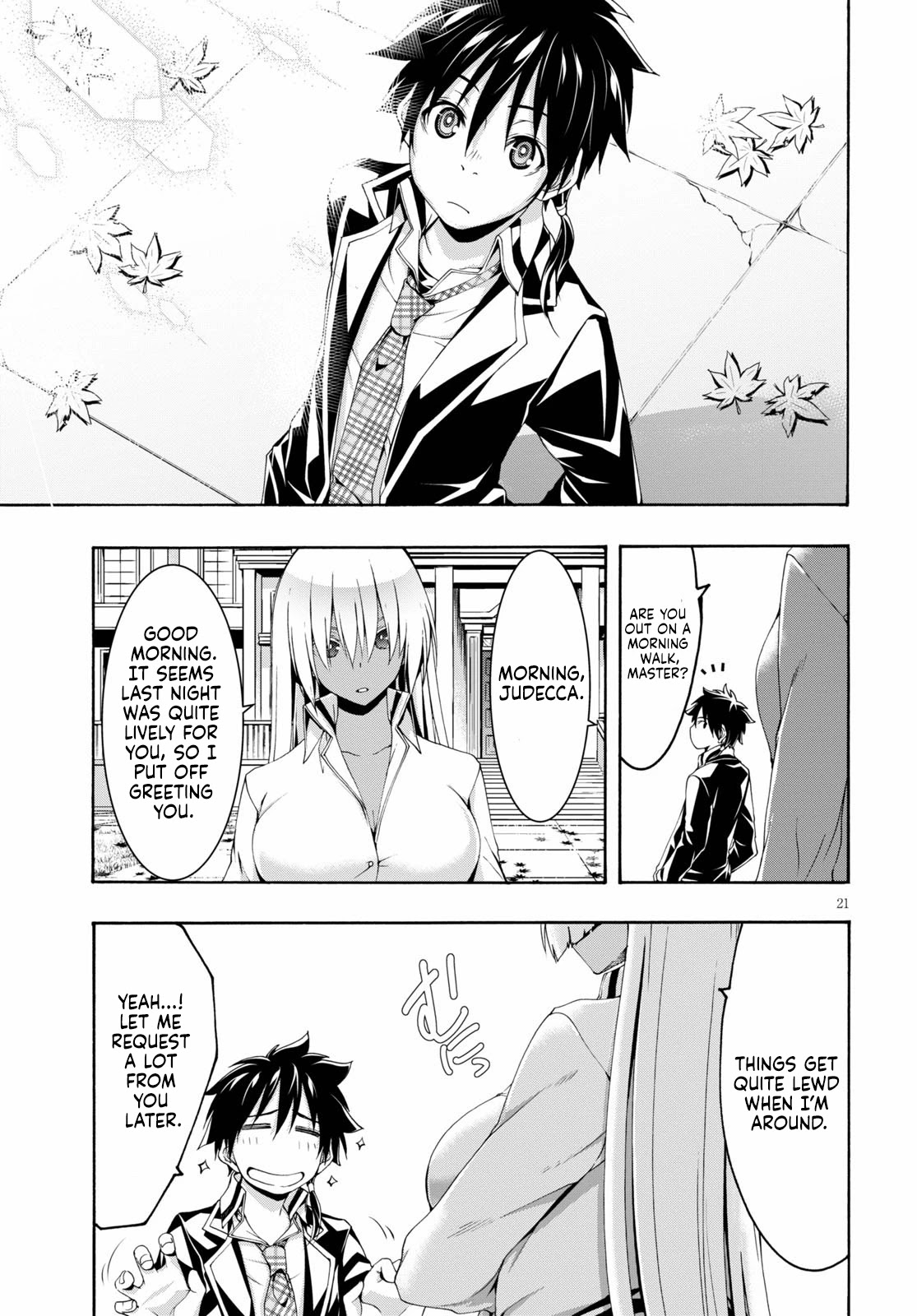 Trinity Seven: 7-Nin no Mahoutsukai Chapter 117 page 22 - Chapter 117