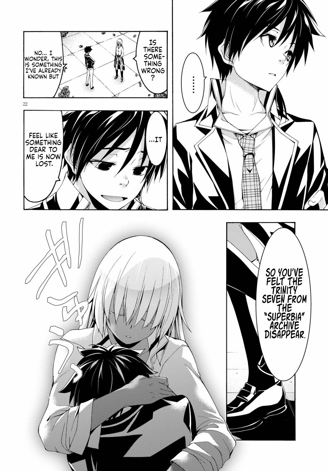 Trinity Seven: 7-Nin no Mahoutsukai Chapter 117 page 23 - Chapter 117