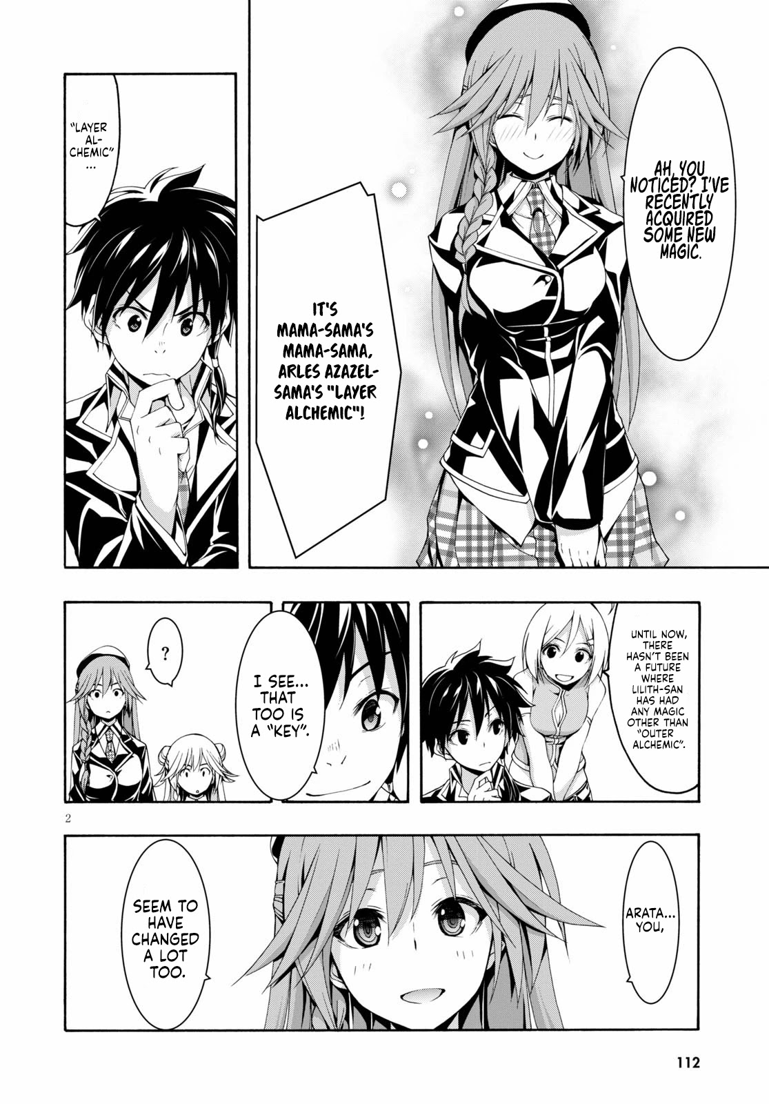Trinity Seven: 7-Nin no Mahoutsukai Chapter 117 page 3 - Chapter 117